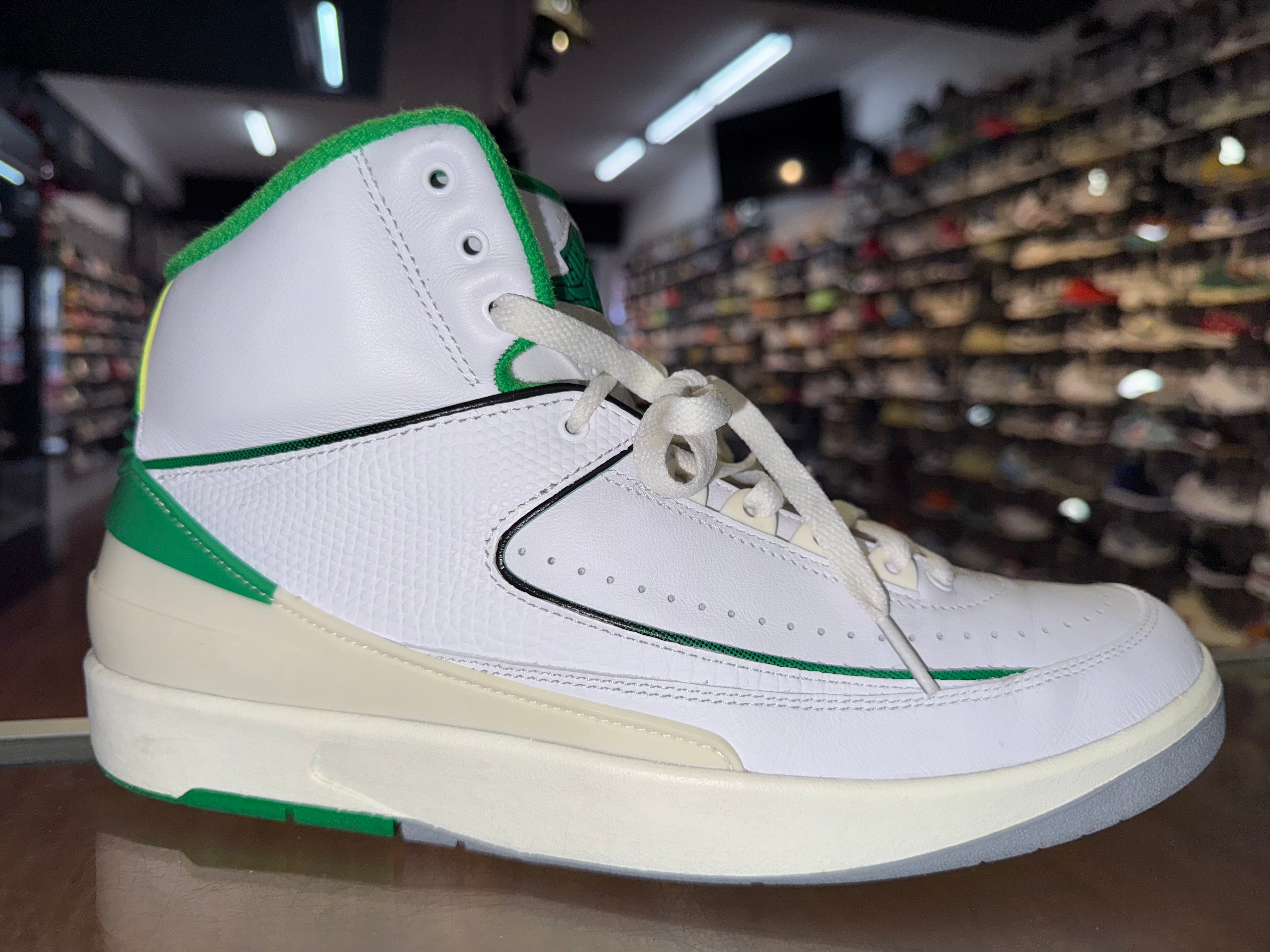 Size 10.5 Air Jordan 2 "Lucky Green"