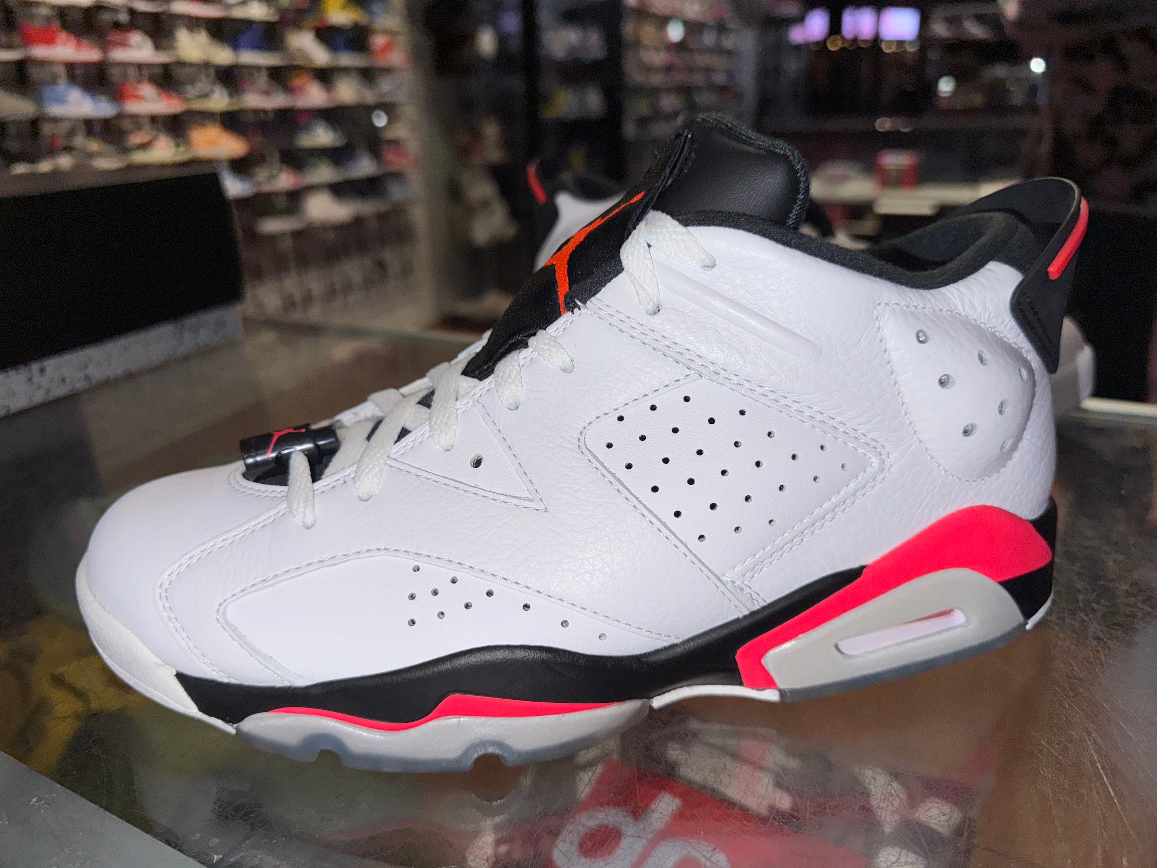 Size 9 Air Jordan 6 Low “Infrared”