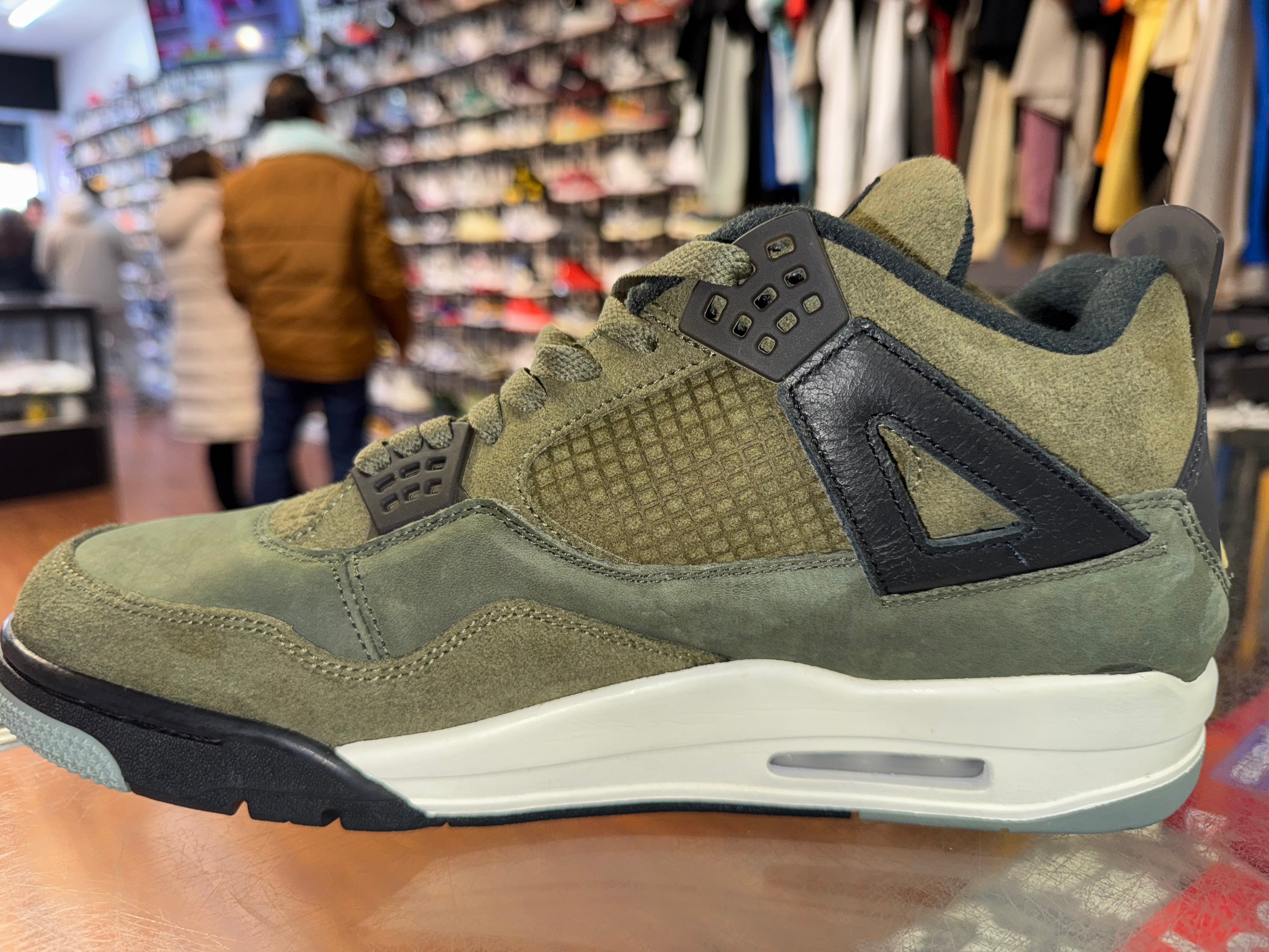 Size 13 Air Jordan 4 Craft "Olive"