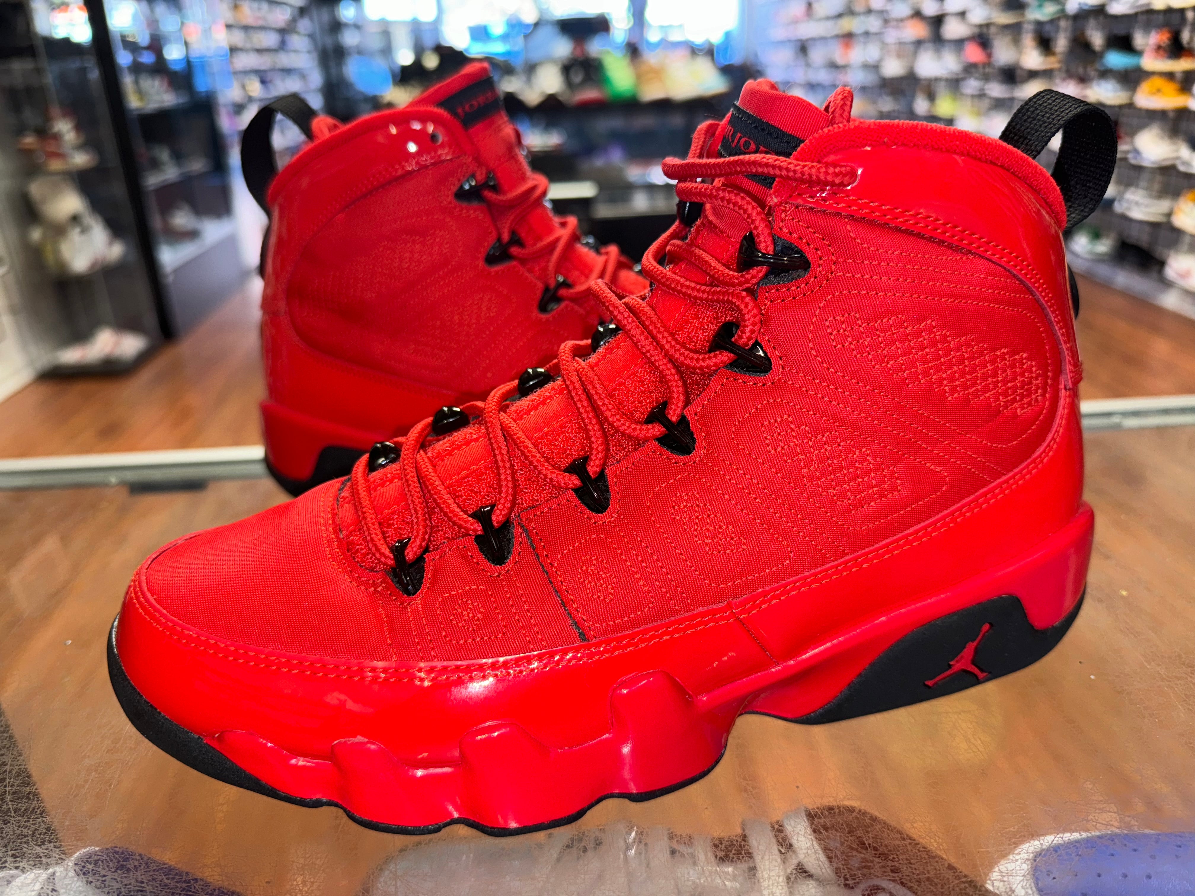 Size 8 Air Jordan 9 “Chile Red”