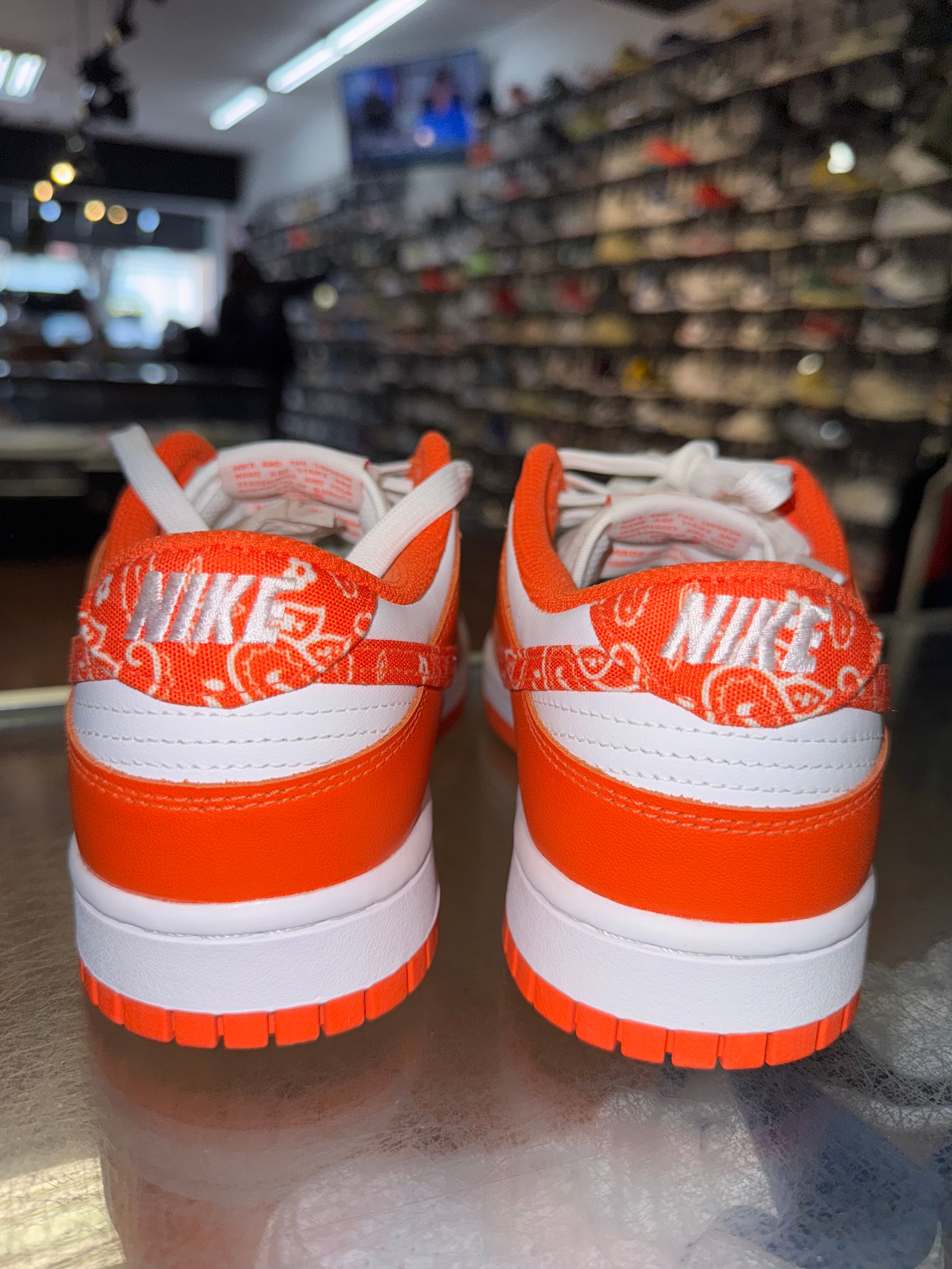 Size 7.5 (9W) Dunk Low Paisley Pack "Orange" Brand New