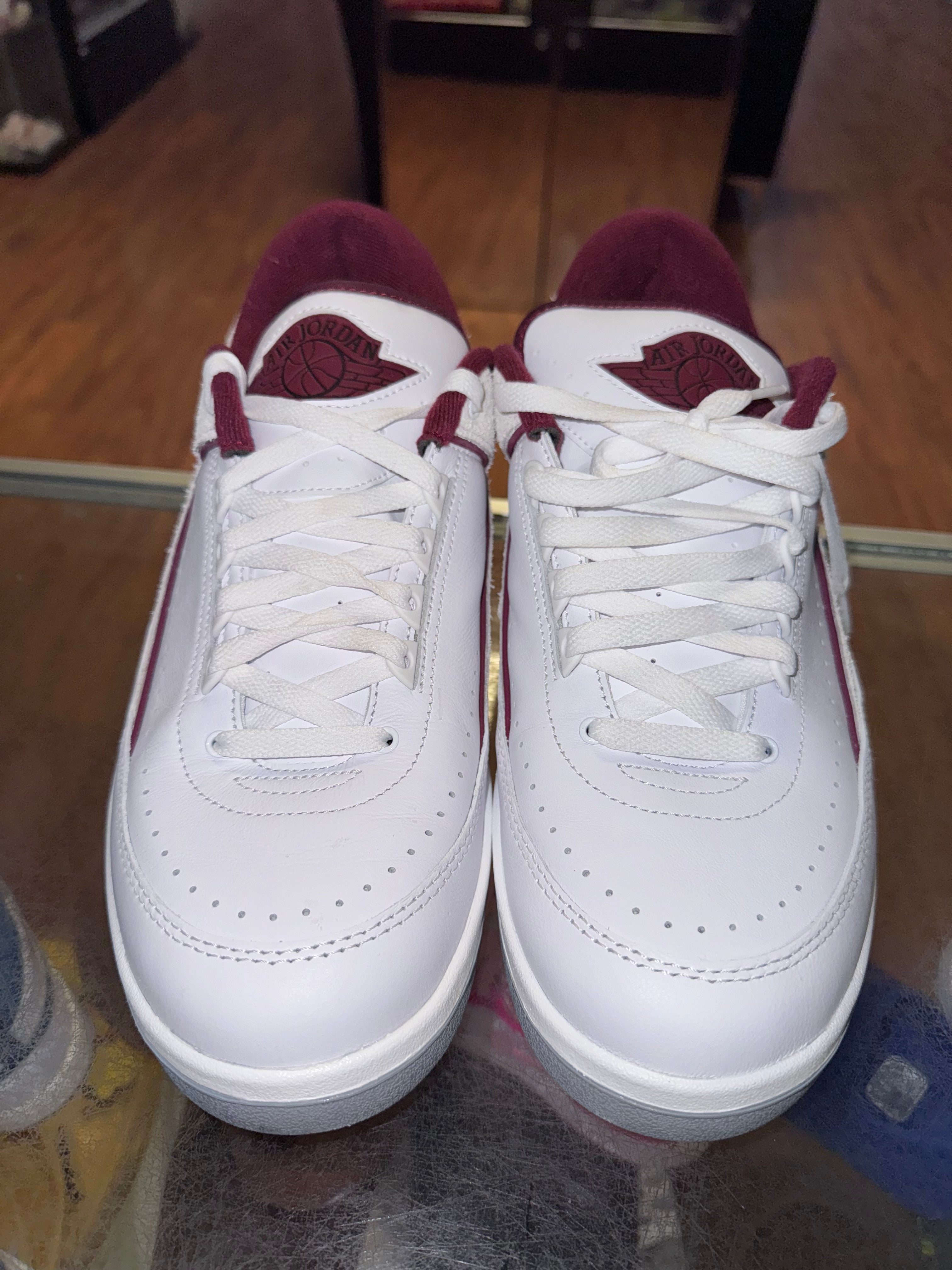 Size 12.5 Air Jordan 2 Low “Cherrywood”