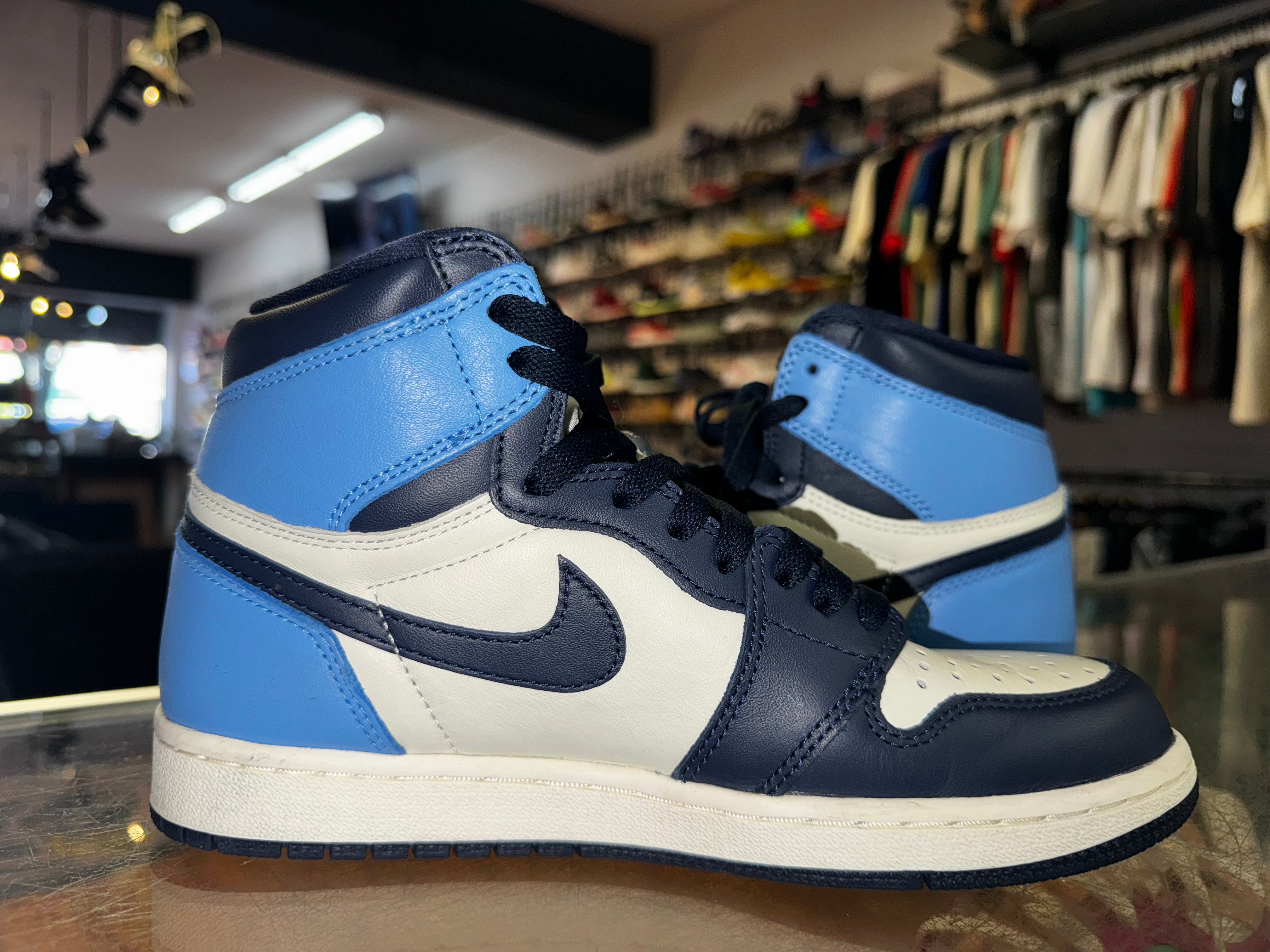 Size 7 Air Jordan 1 "Obsidian"