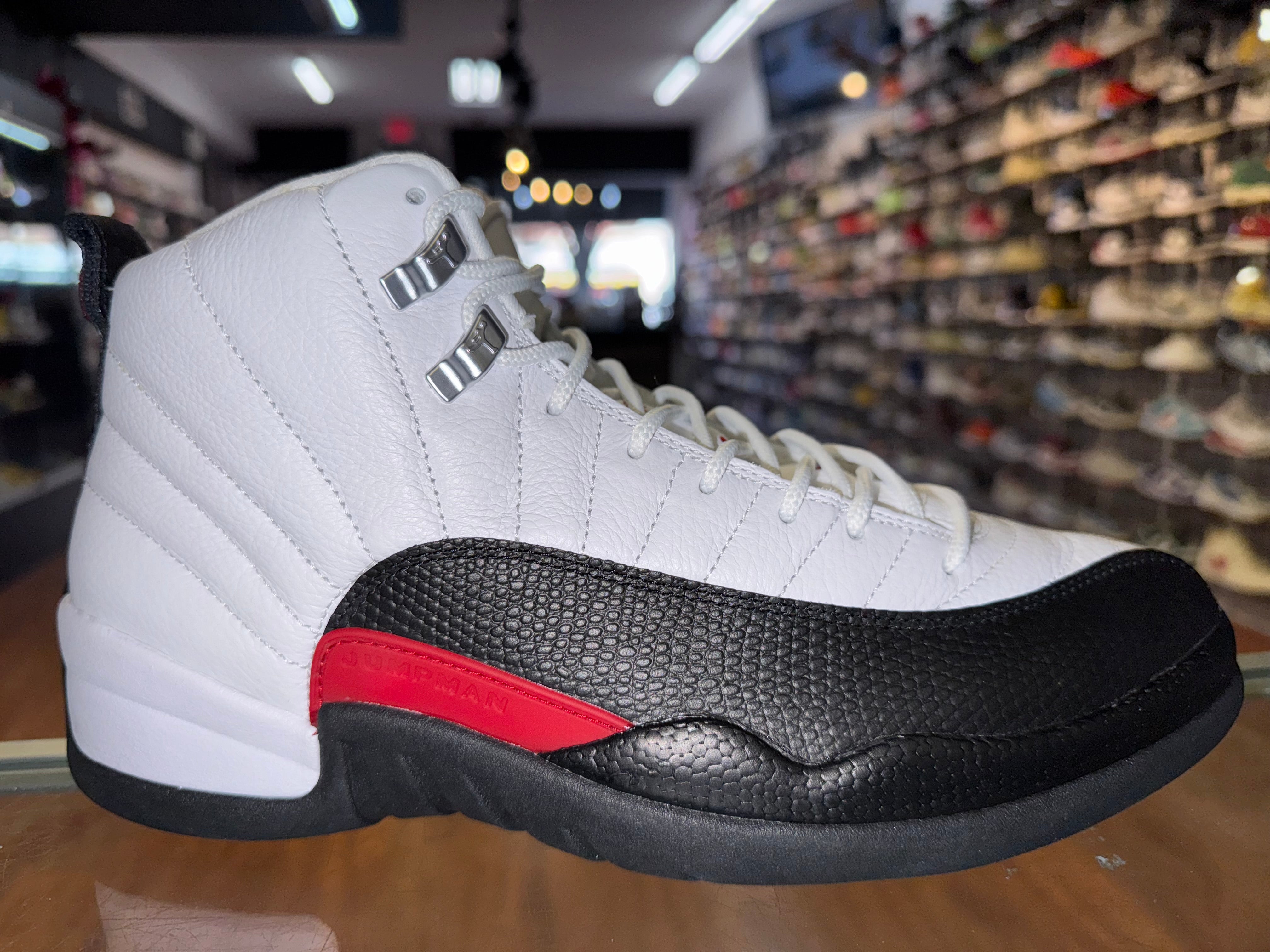 Size 9.5 Air Jordan 12 "Taxi Flip"