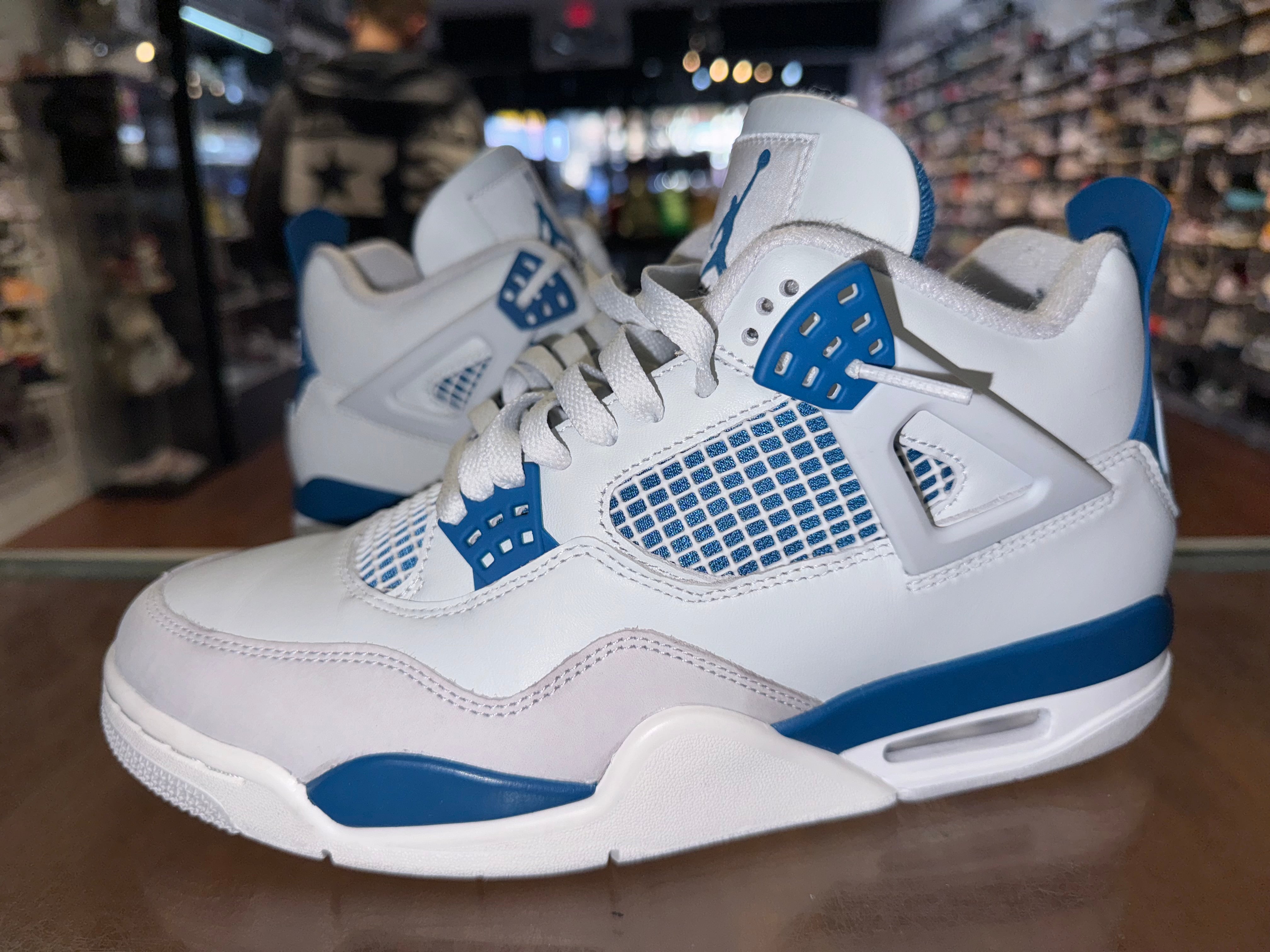 Size 9.5 Air Jordan 4 “Military Blue”