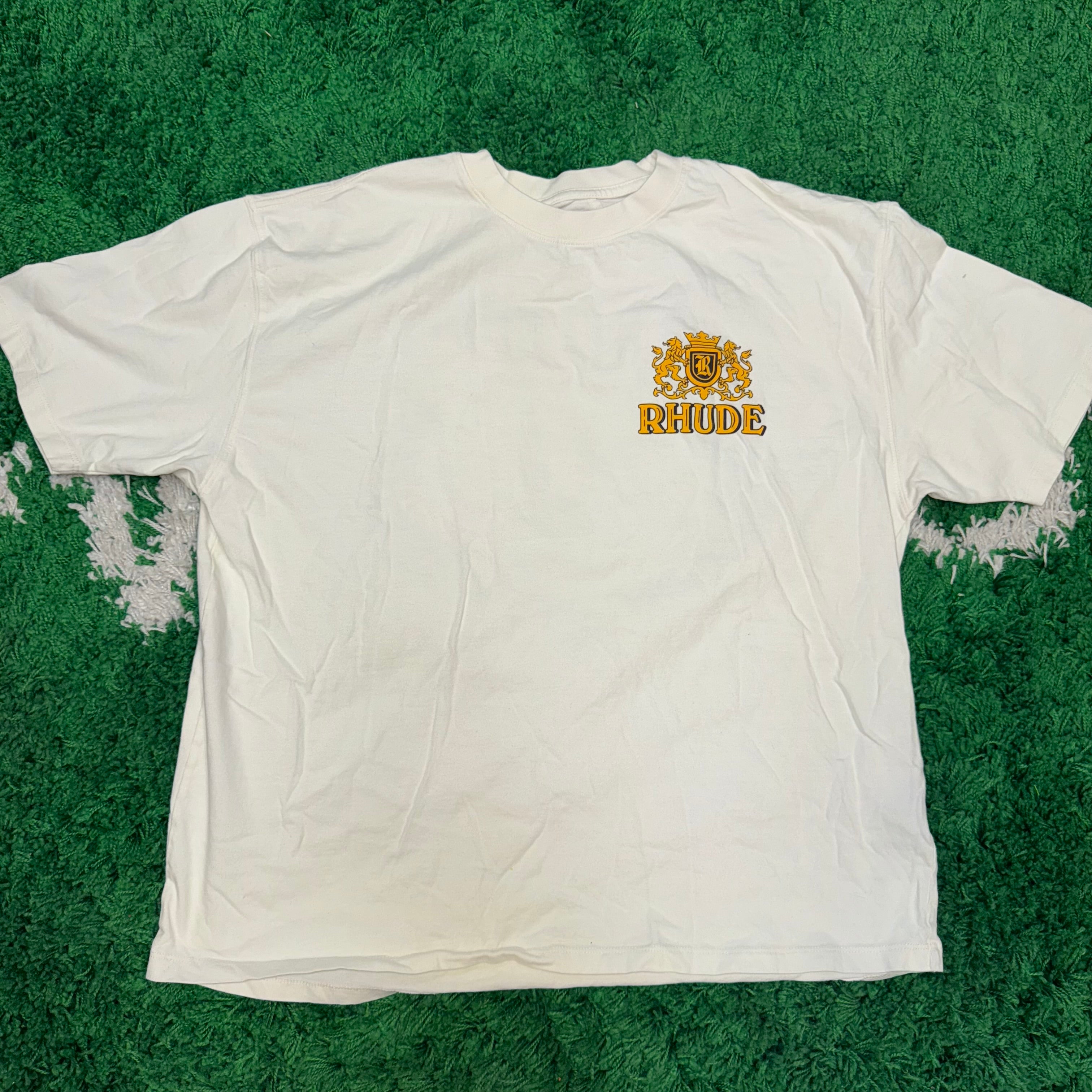 Large Rhude T-Shirt "White"