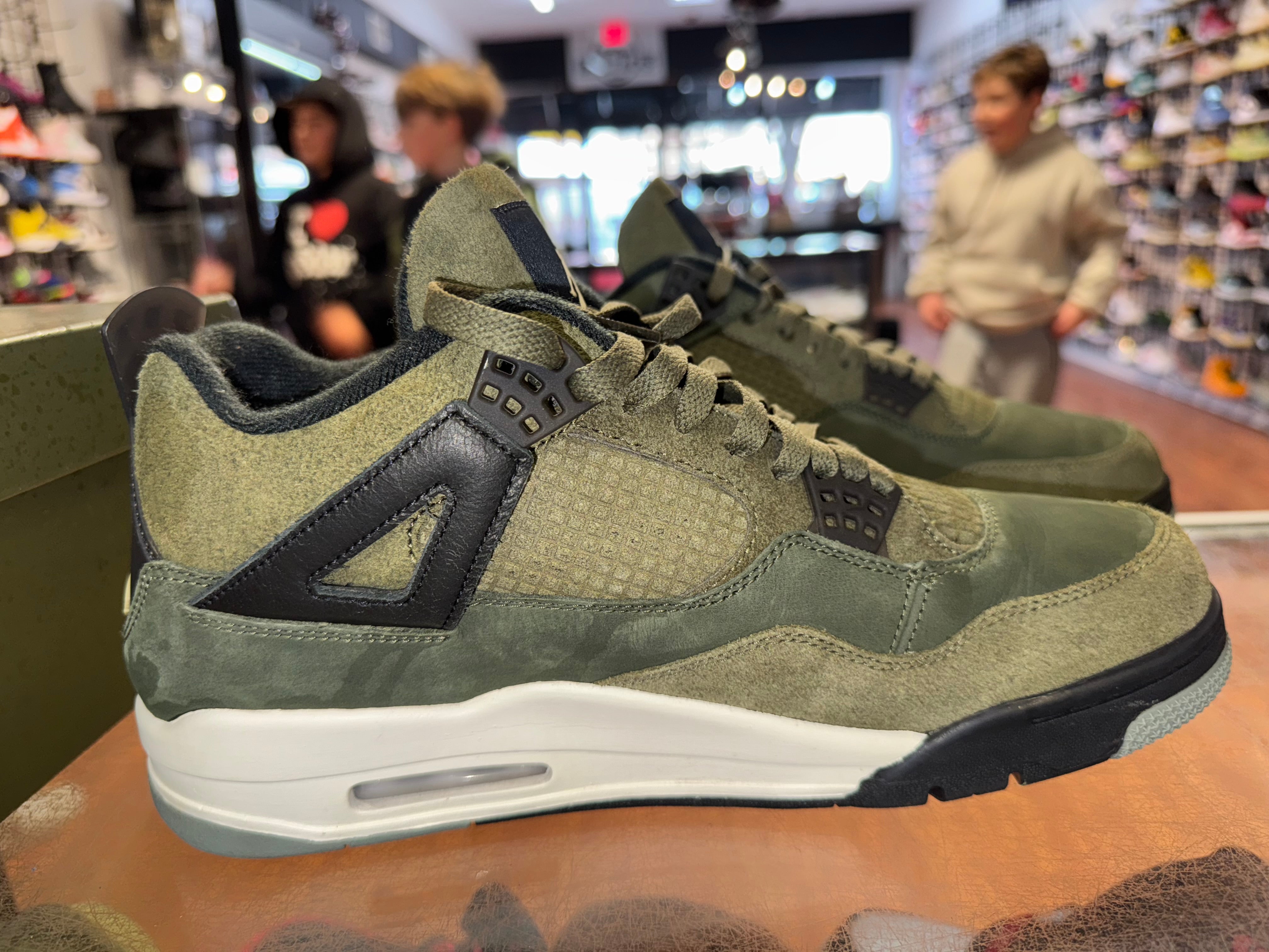 Size 12 Air Jordan 4 "Craft Olive" Worn 1x