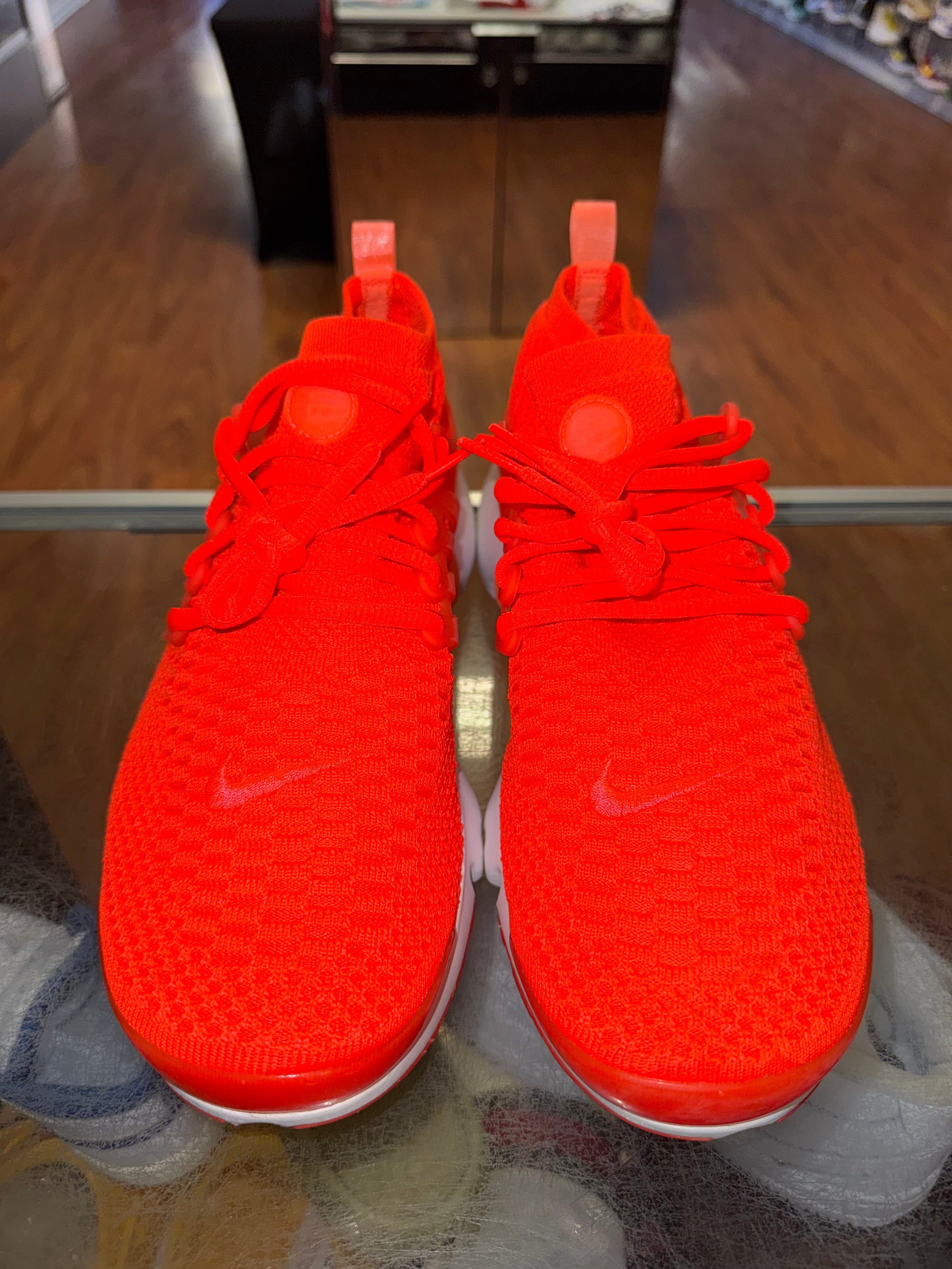 Size 10.5 Air Presto Flyknit Ultra "Total Crimson" Brand New