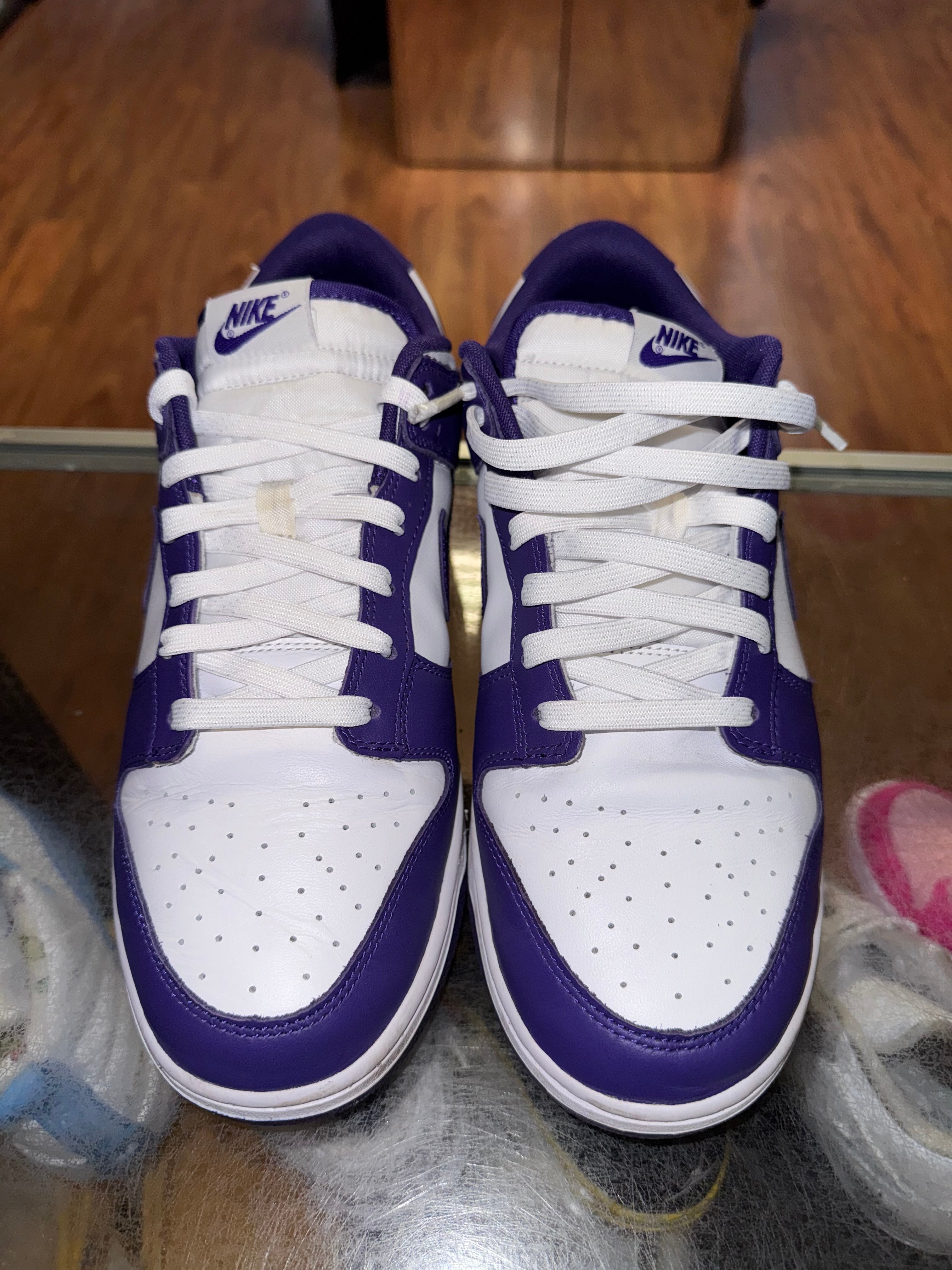 Size 12 Dunk Low “Court Purple”