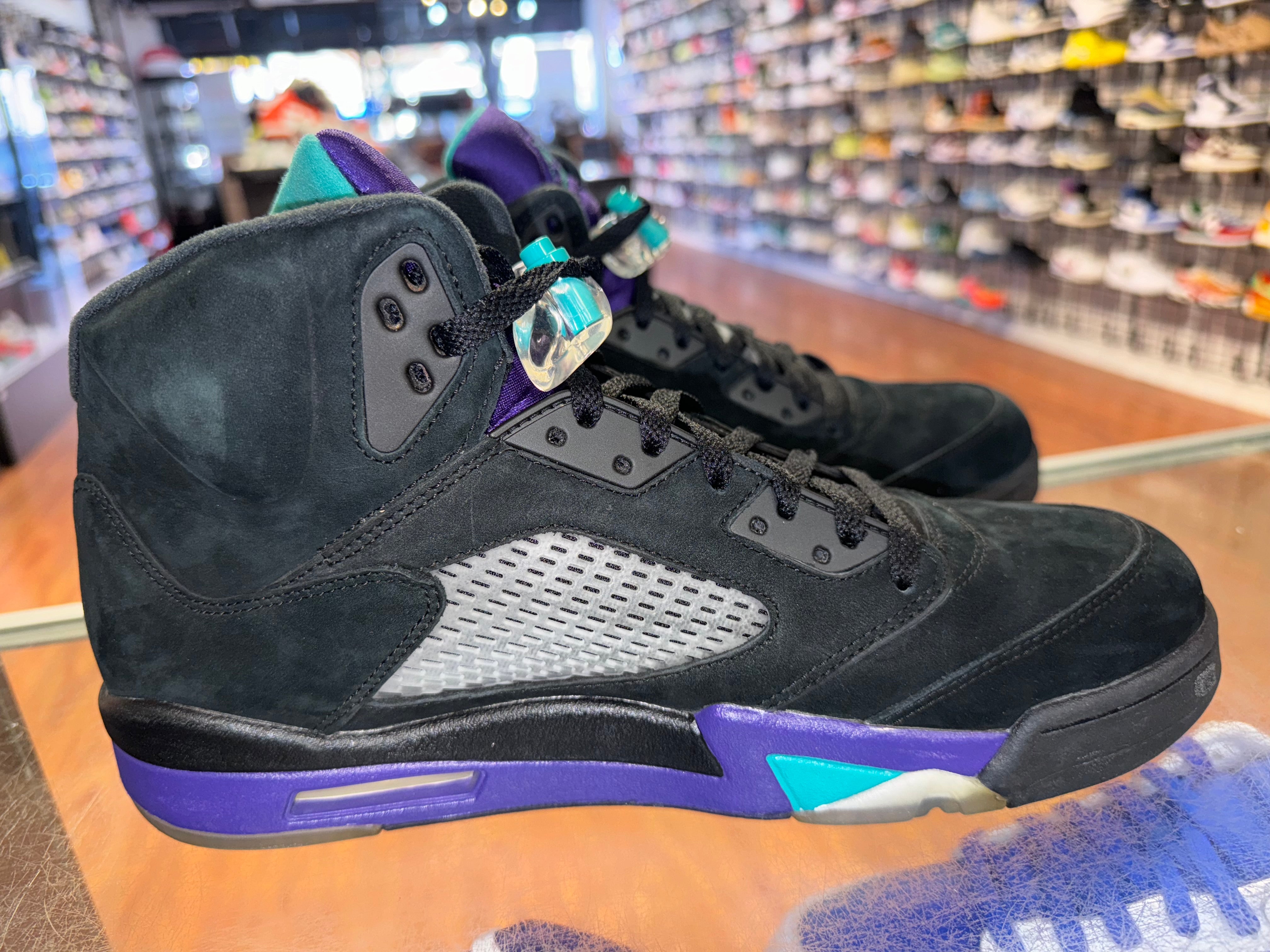 Size 12 Air Jordan 5 “Black Grape”