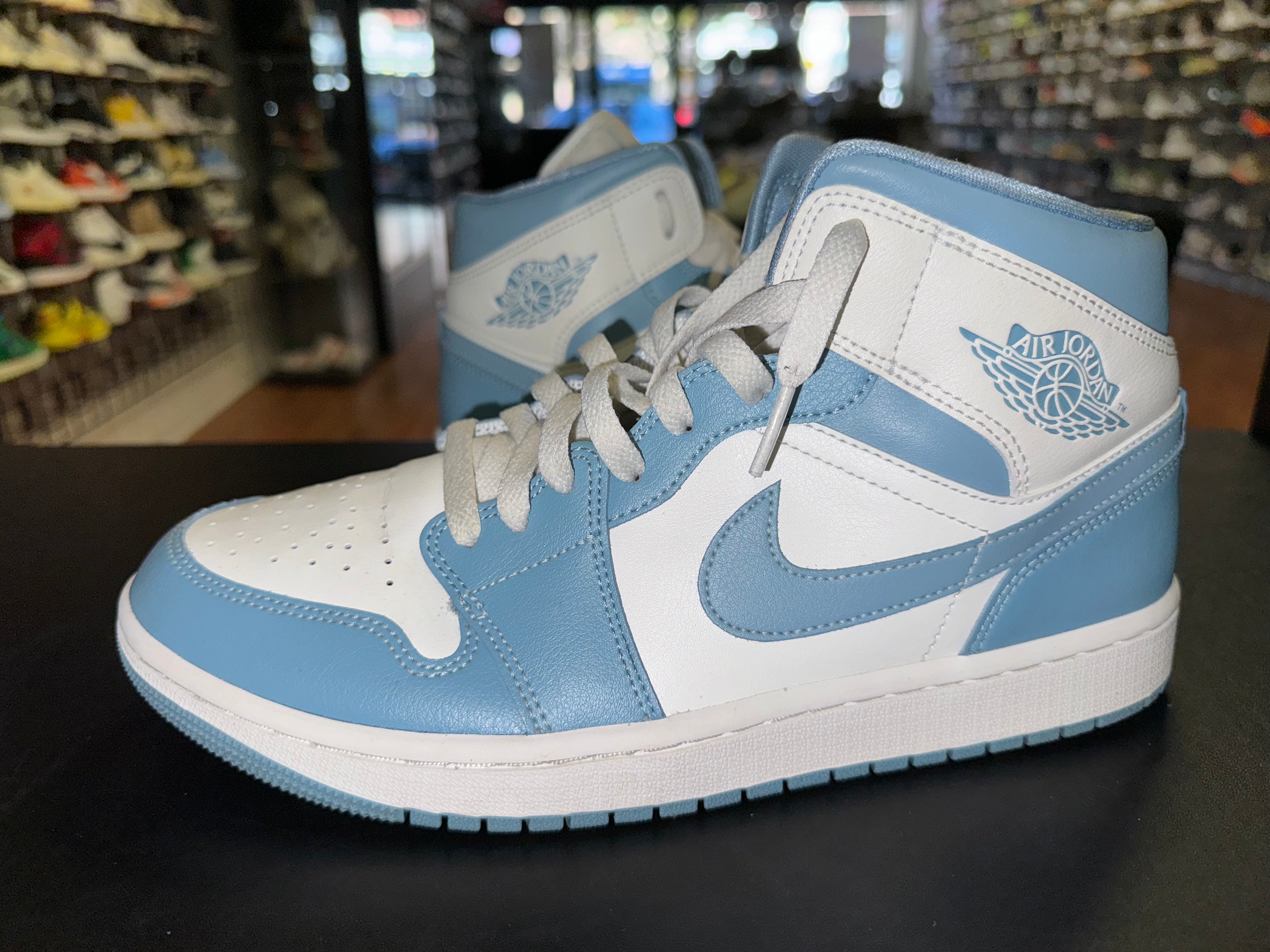 Size 9.5 (11W) Air Jordan 1 Mid “UNC”