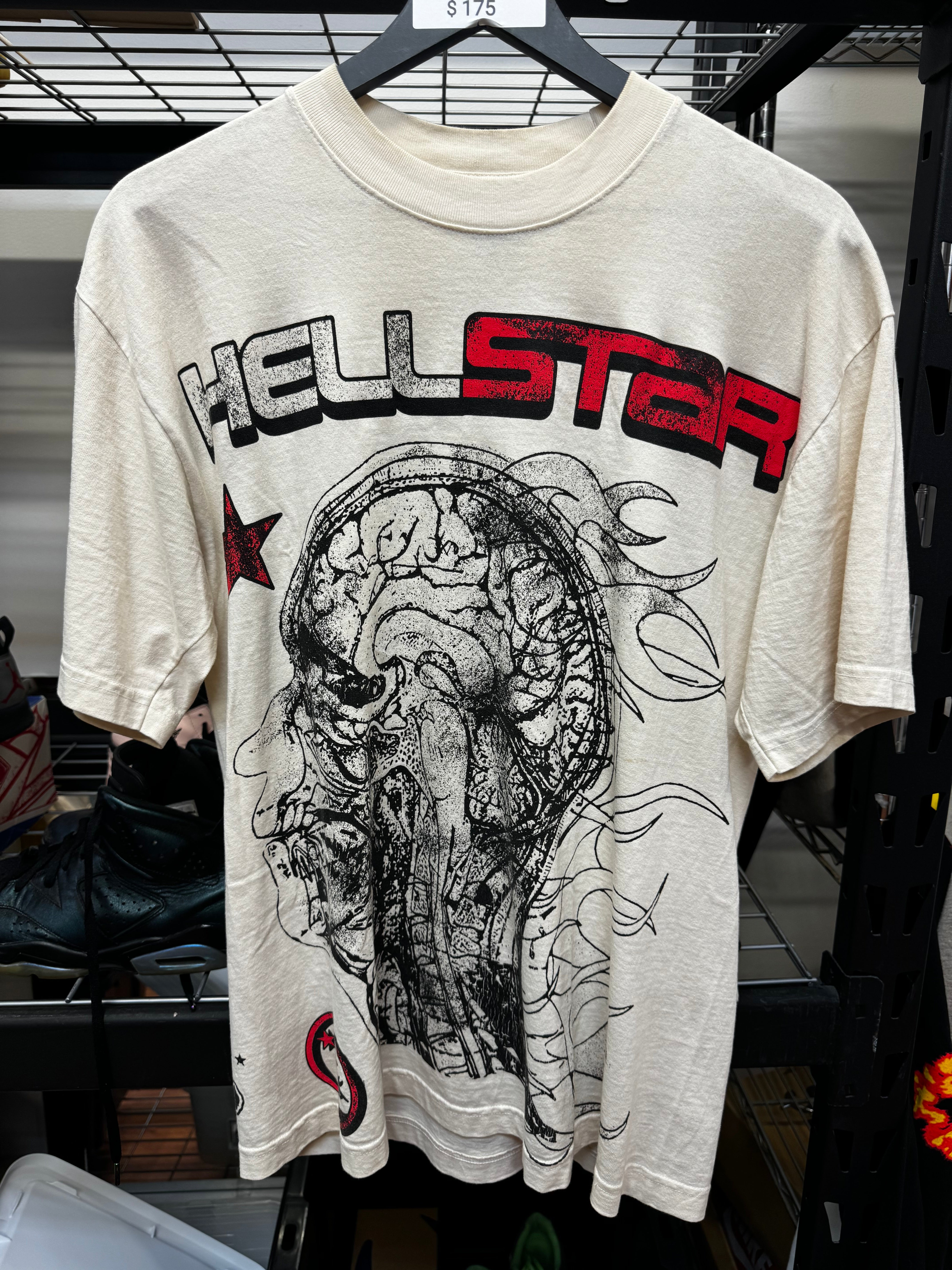 Medium Hellstar Logo T-Shirt "Human Development"