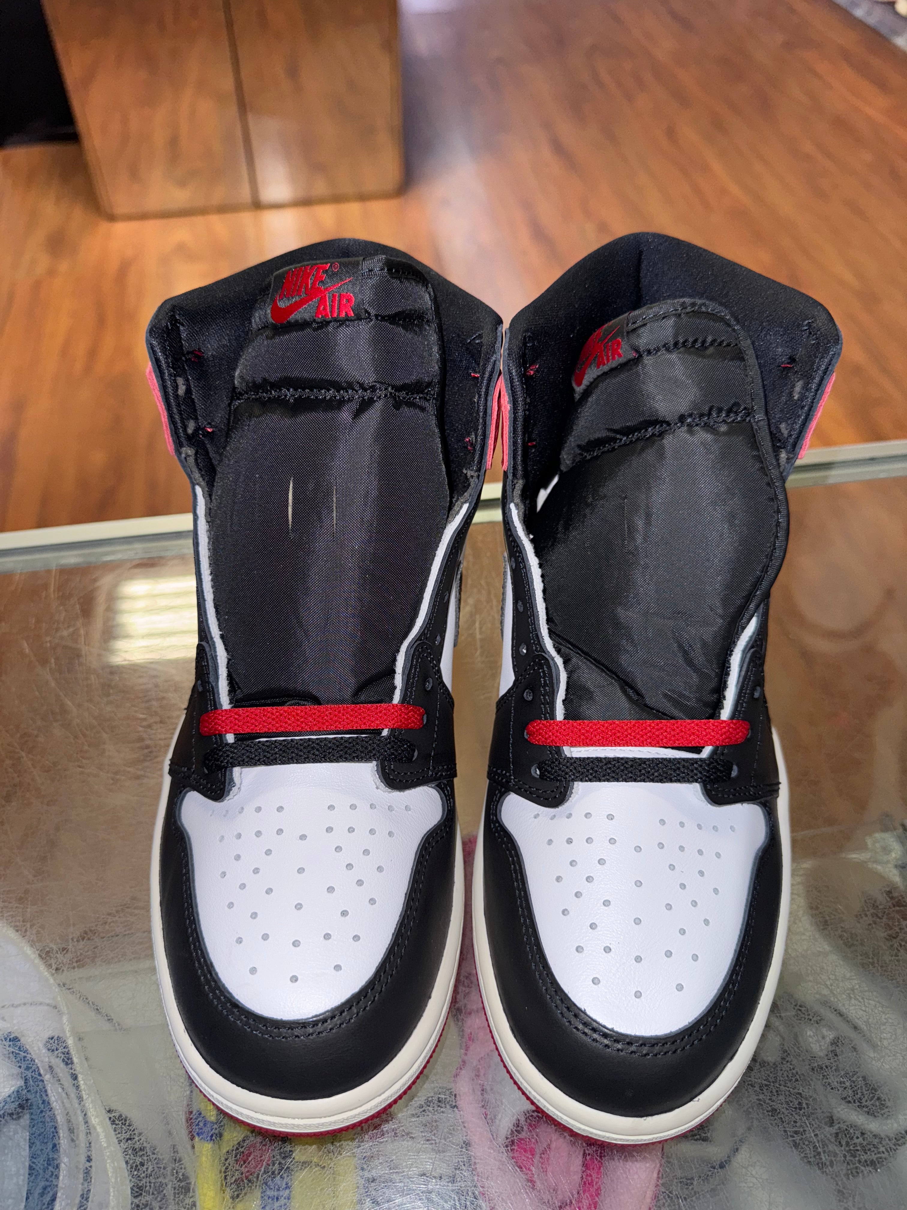 Size 13 Air Jordan 1 "Black Toe Reimagined" Brand New