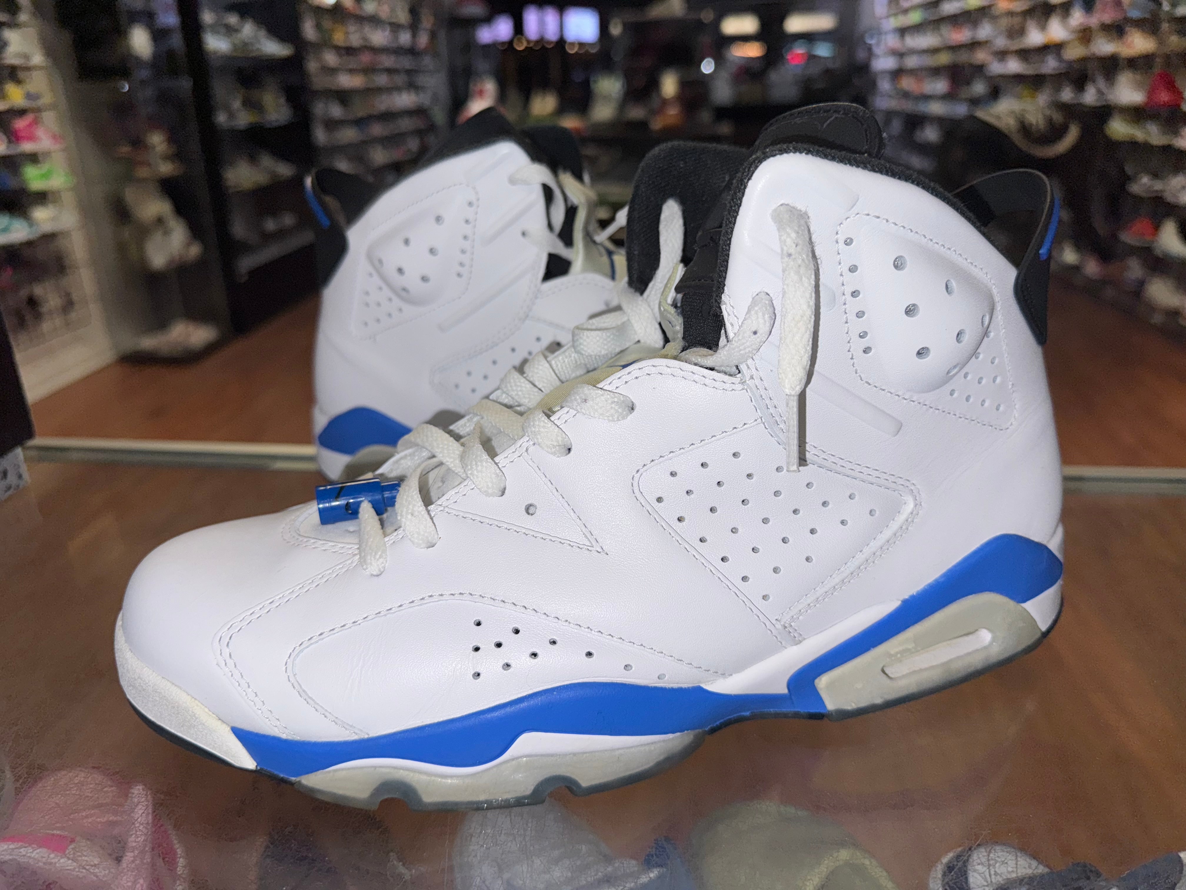 Size 12 Air Jordan 6 "Sport Blue"