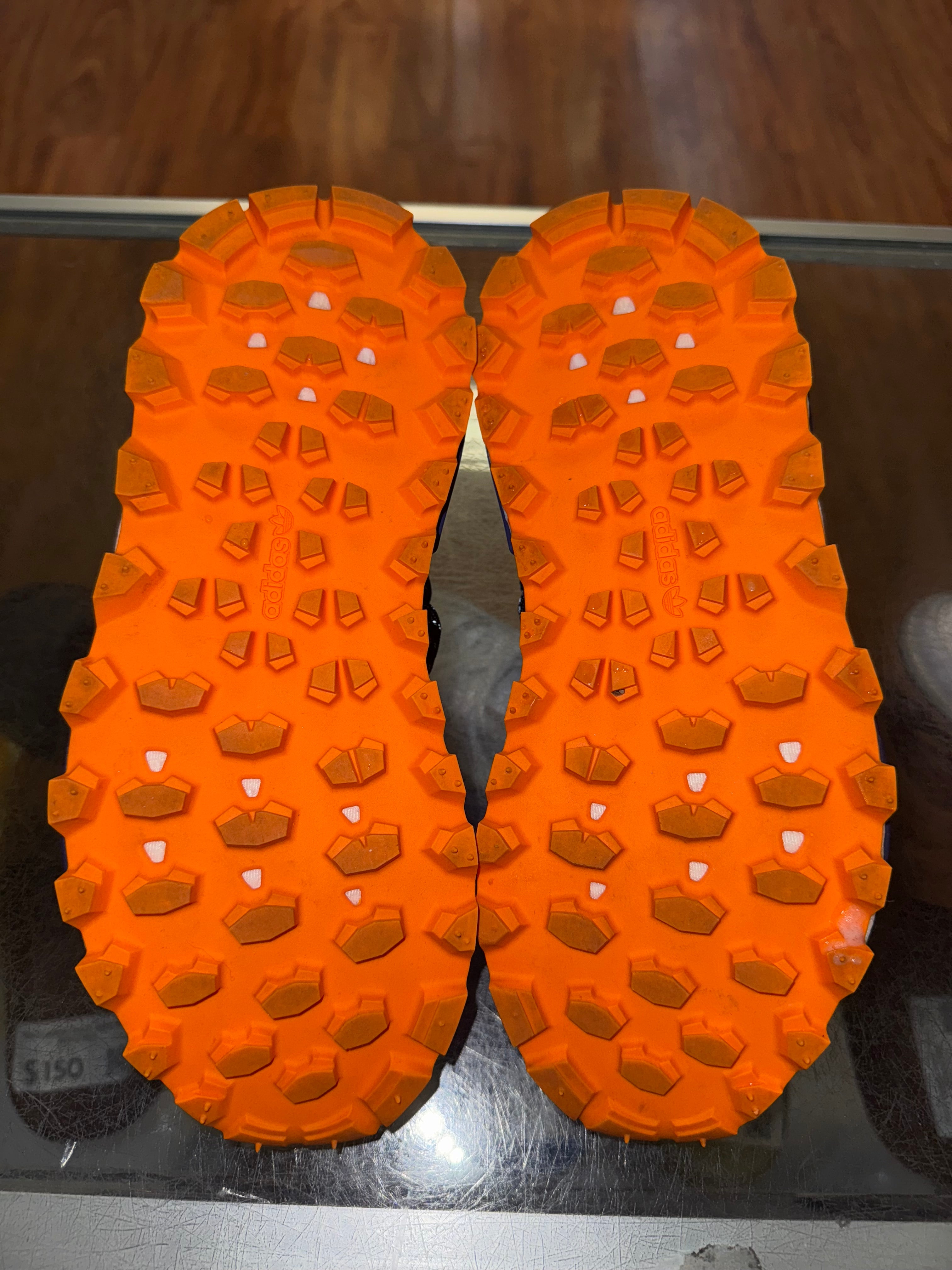 Size 5 Adidas Human Race NMD "Solar Orange"