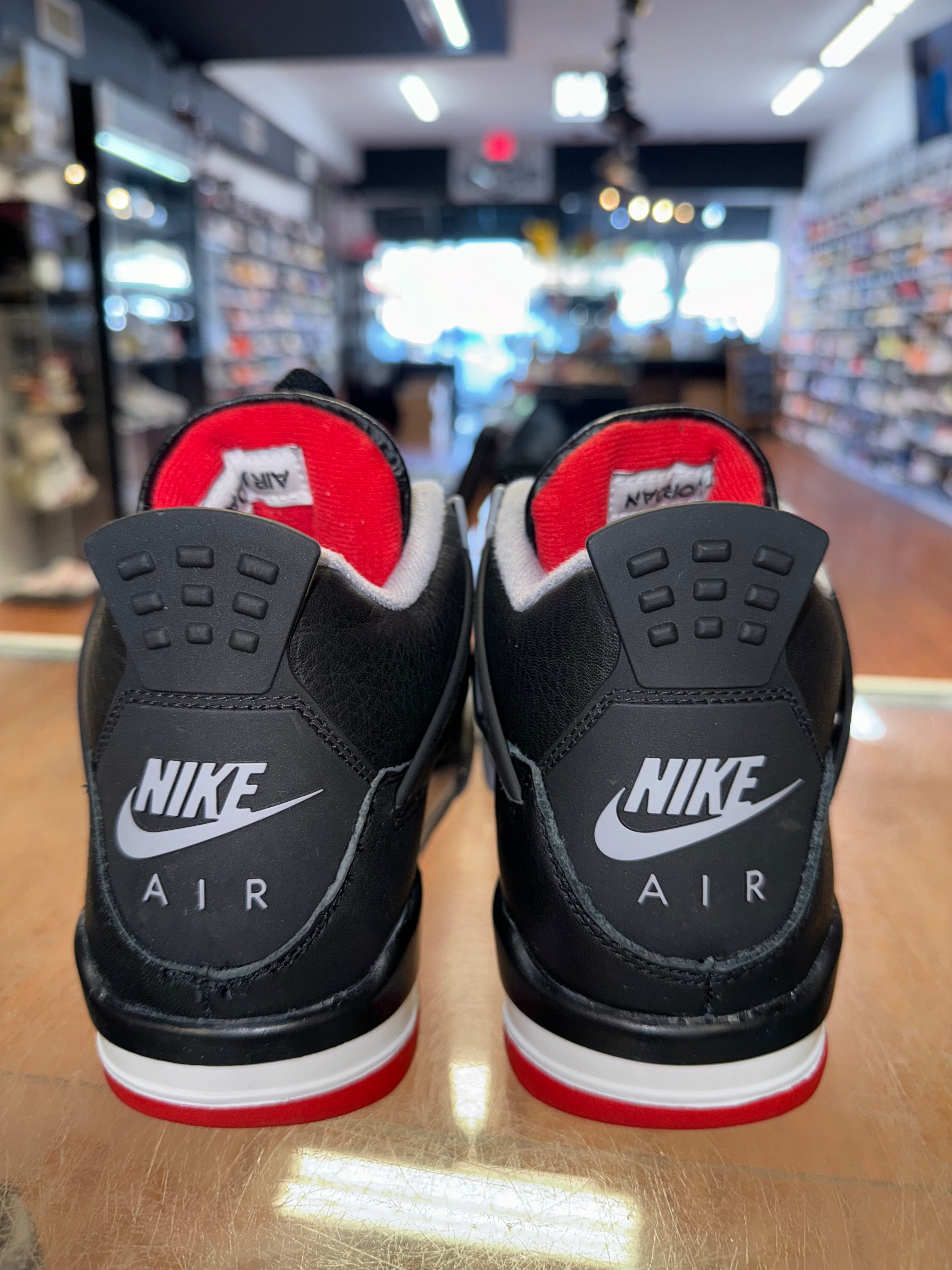 Size 6y Air Jordan 4 “Bred Reimagined”