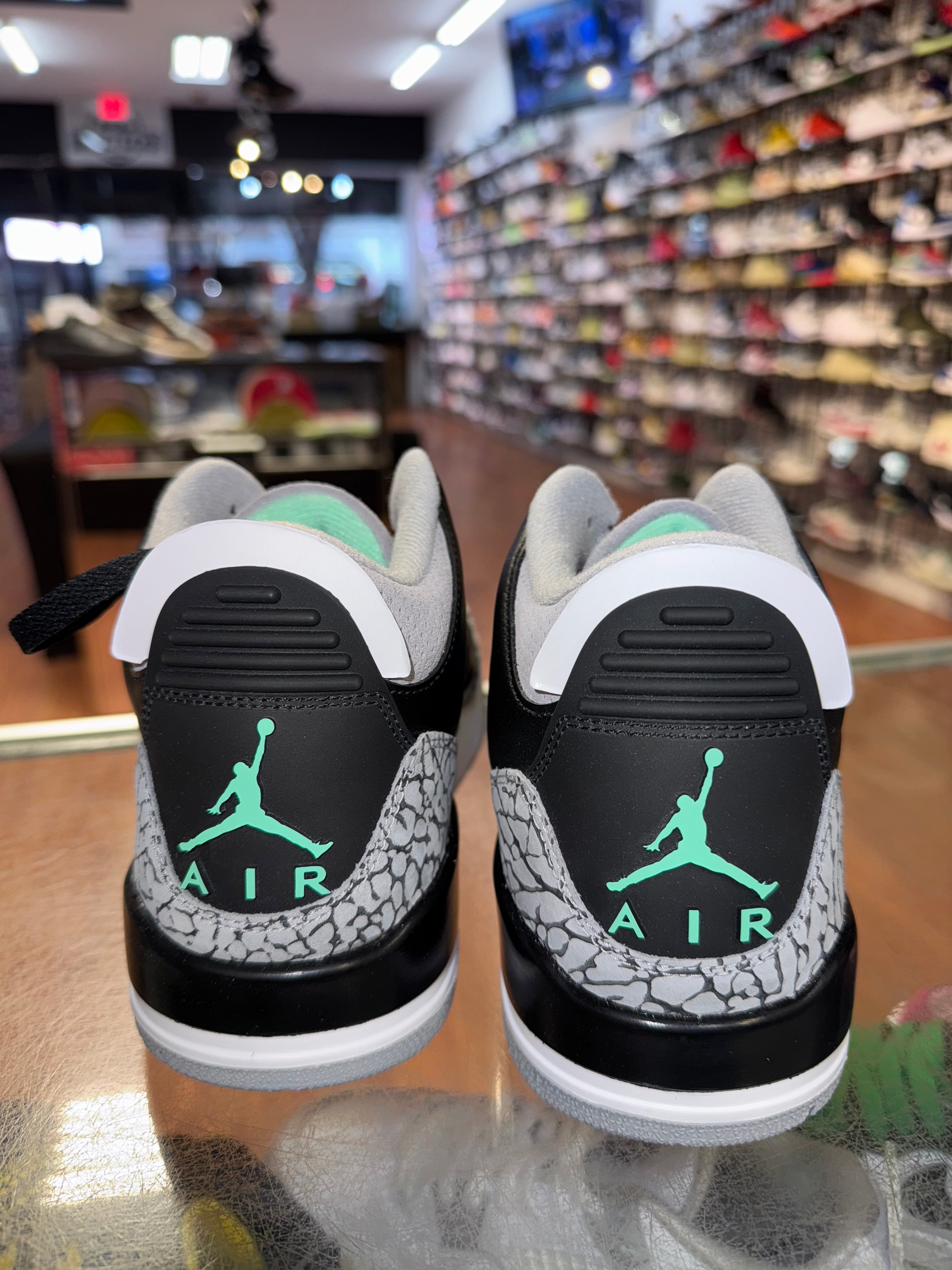 Size 8 Air Jordan 3 “Green Glow” Brand New