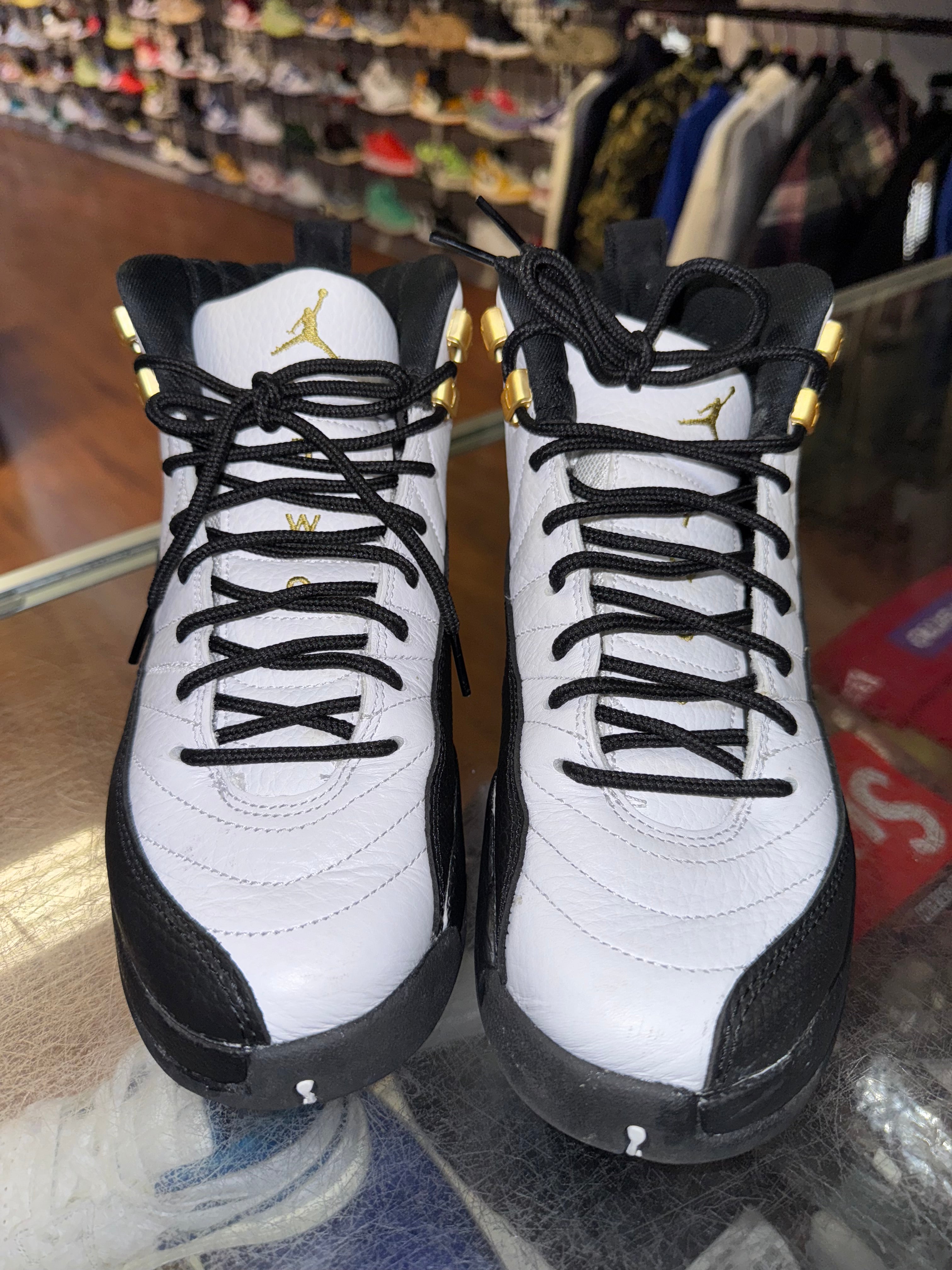 Size 6.5y Air Jordan 12 "Royalty Taxi"