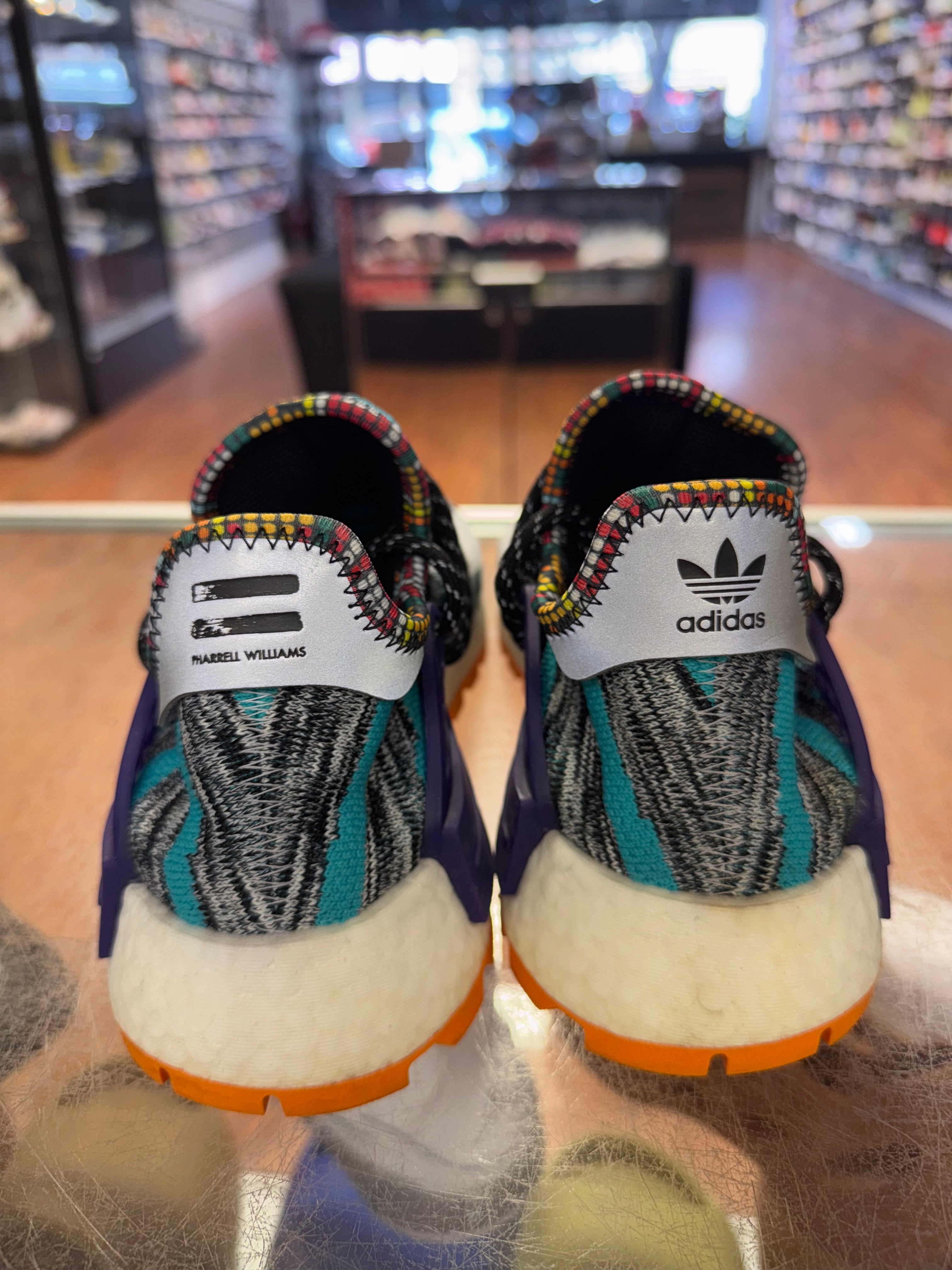 Size 5 Adidas Human Race NMD "Solar Orange"