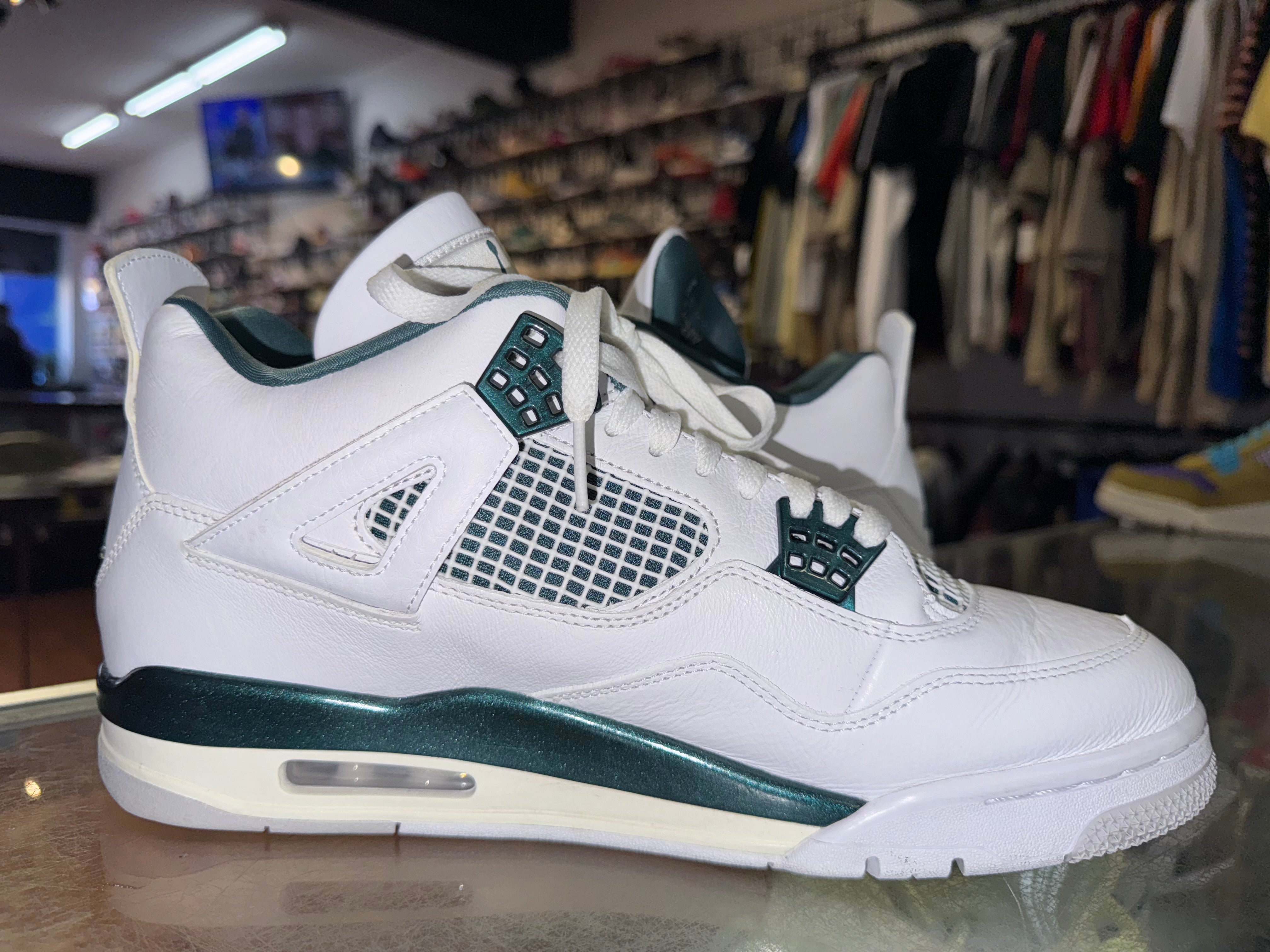 Size 11.5 Air Jordan 4 "Oxidized Green"