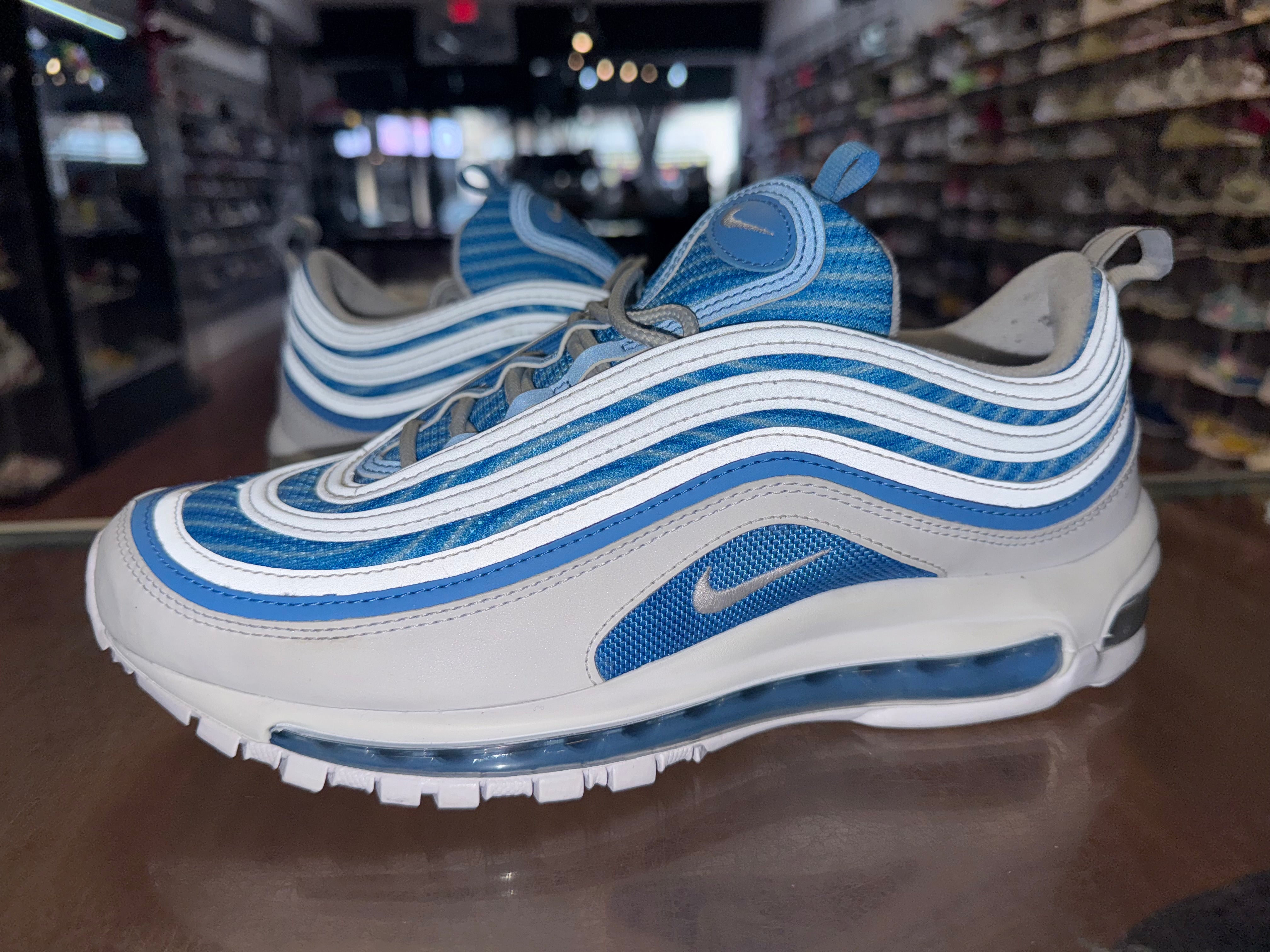 Size 9 Air Max 97 Nike ID By You "White/Blue"