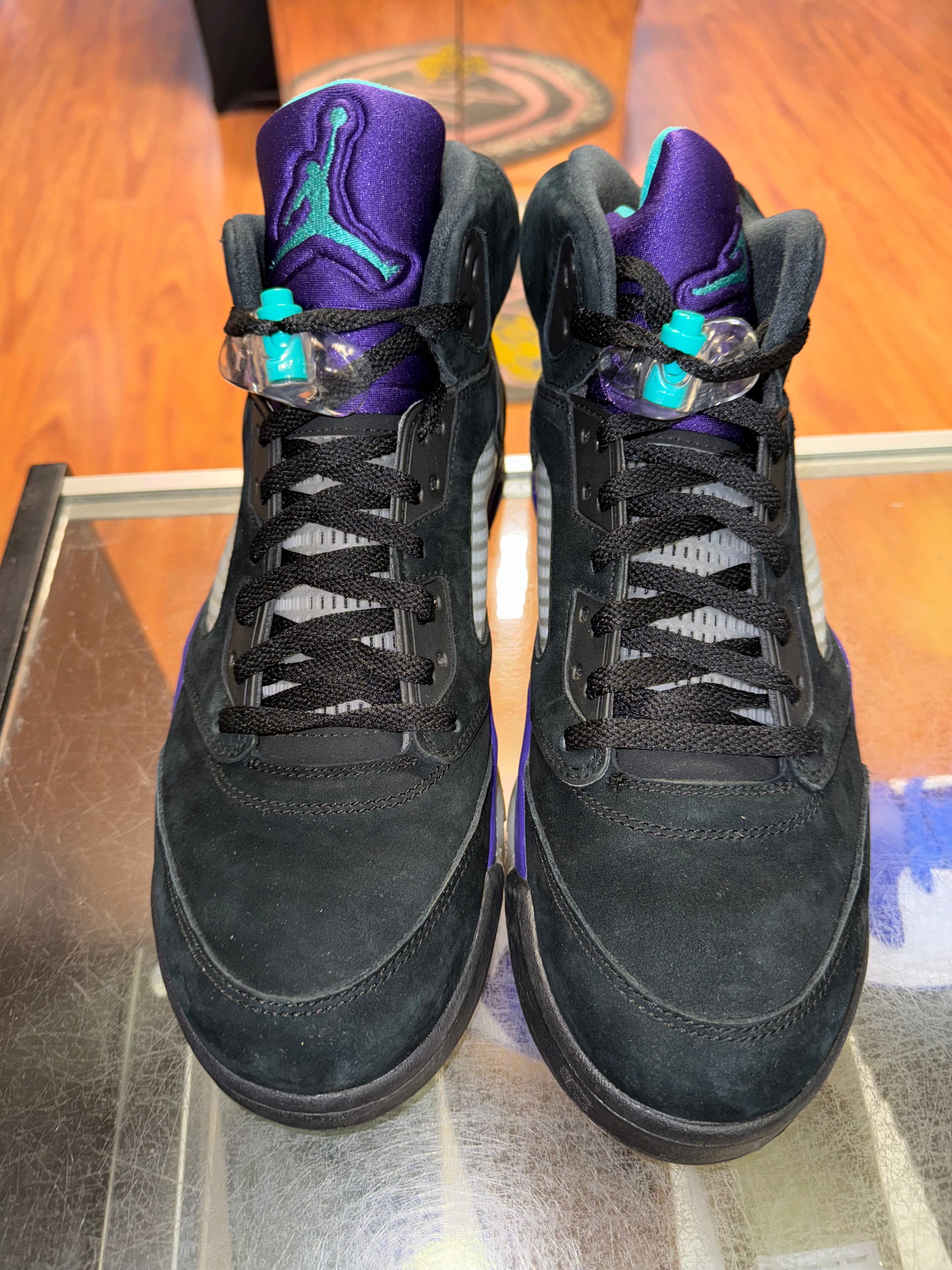 Size 12 Air Jordan 5 “Black Grape”