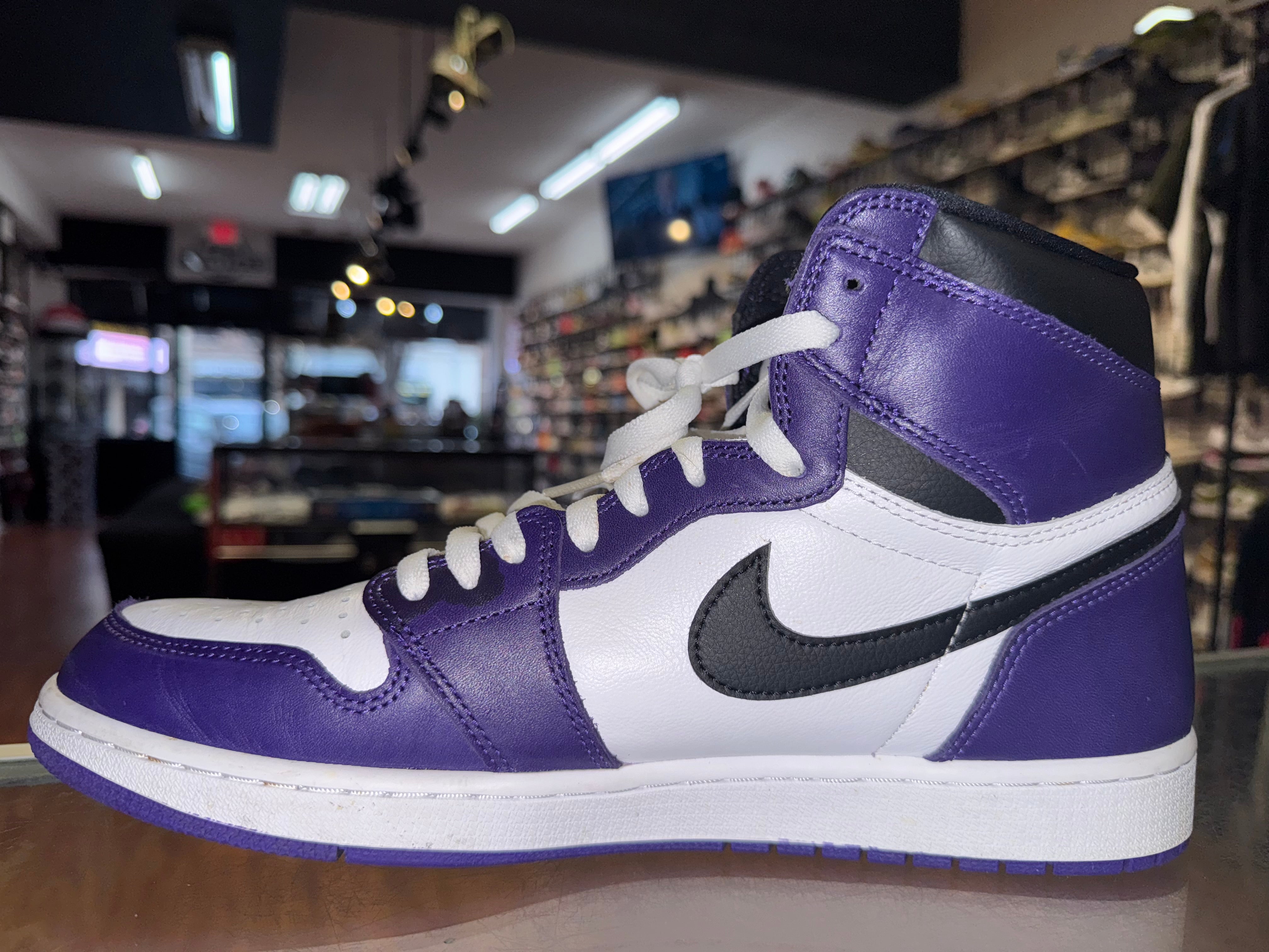 Size 13 Air Jordan 1 "Court Purple 2.0"