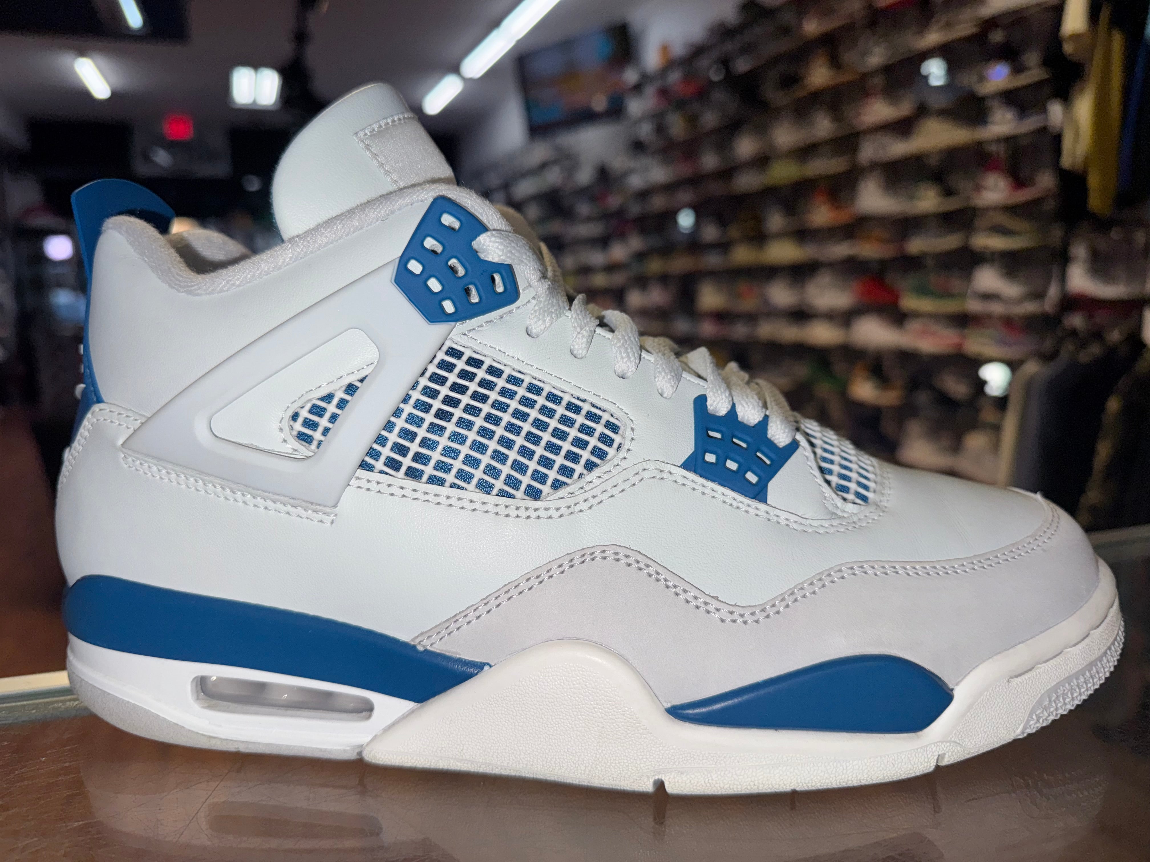 Size 10.5 Air Jordan 4 “Military Blue”