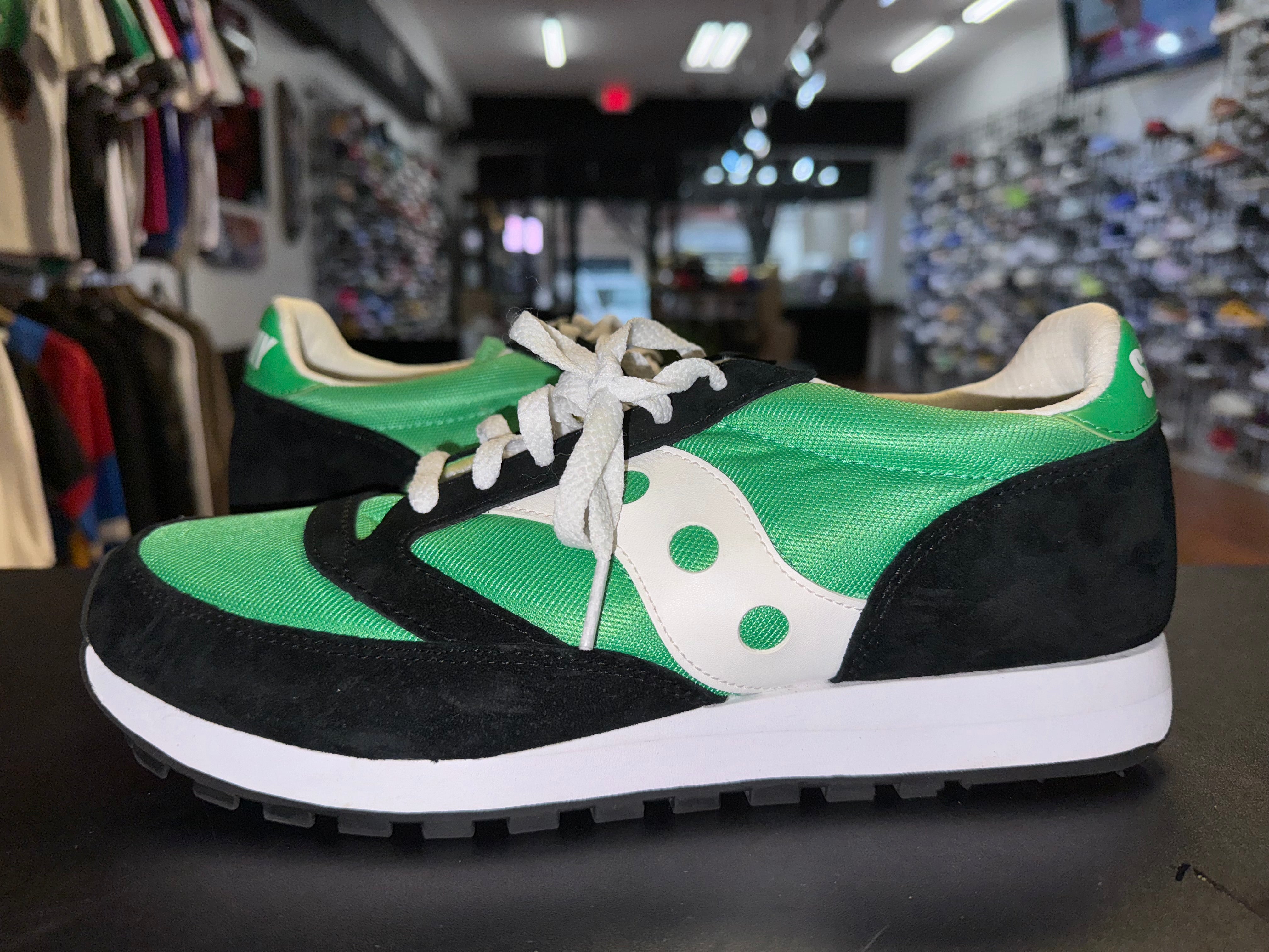 Size 11.5 Saucony Jazz 81 “Green/Black"