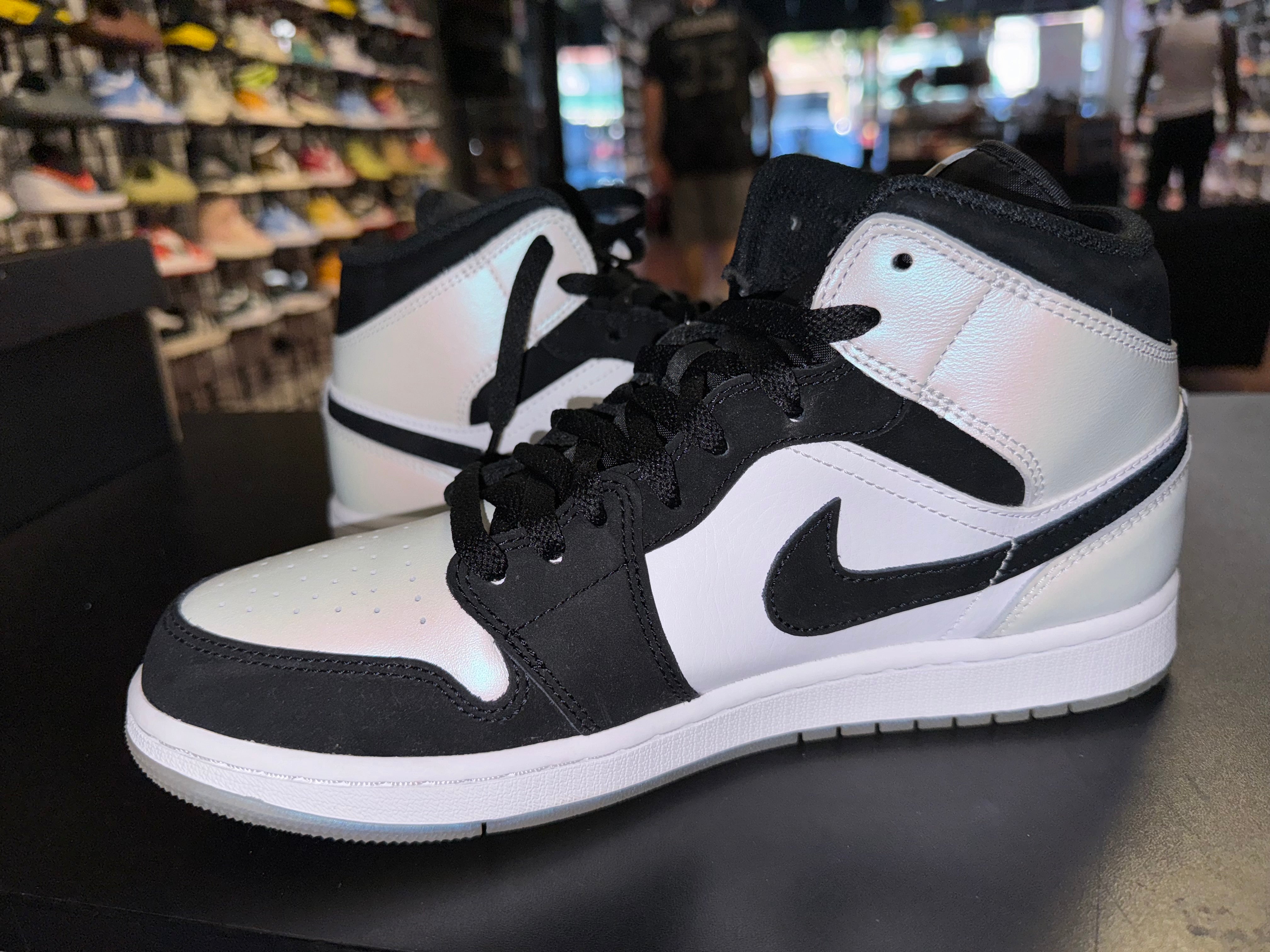 Size 9.5 Air Jordan 1 Mid “Diamond Shorts”