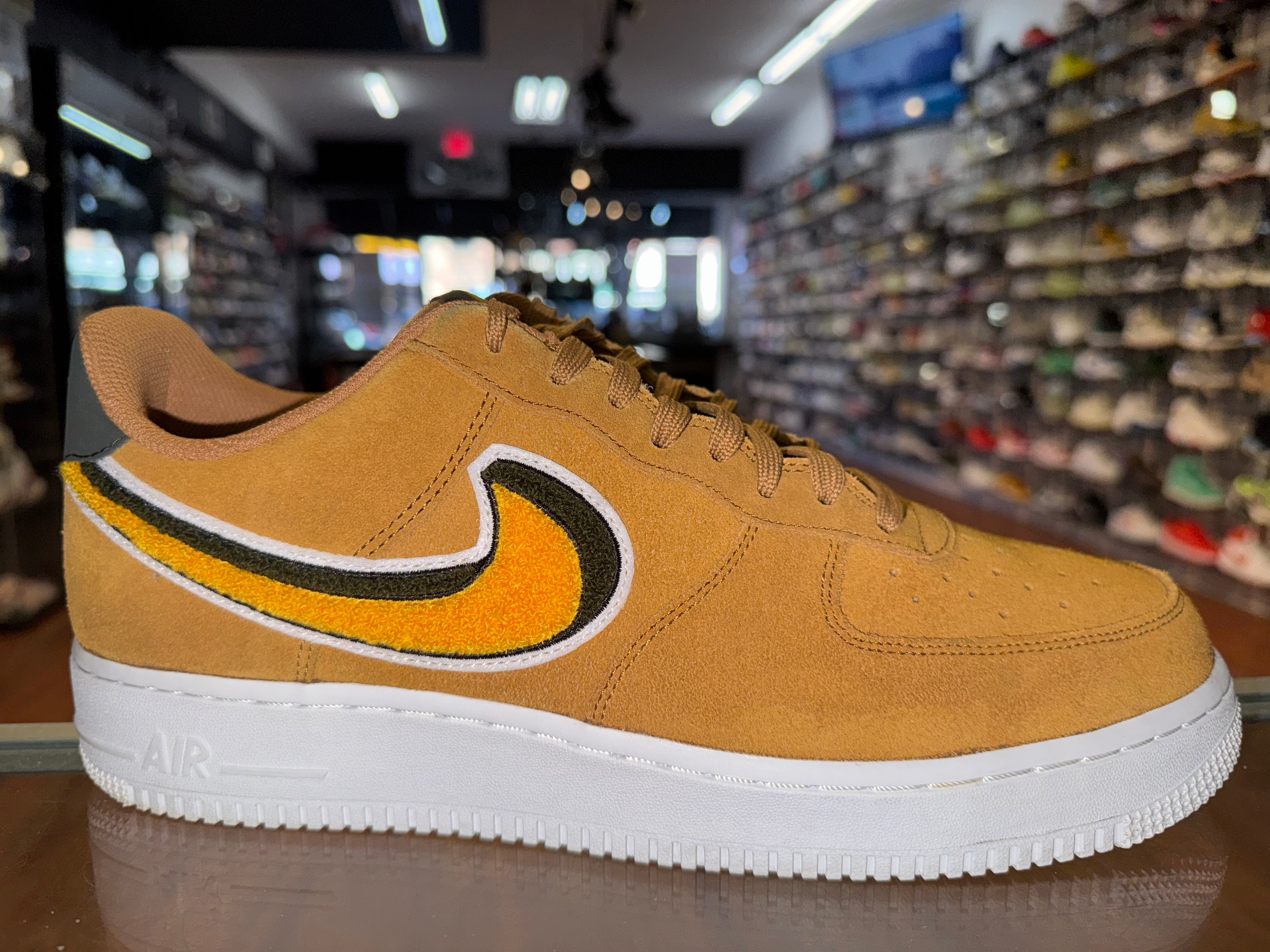 Air force 1 low 3d chenille swoosh muted bronze online