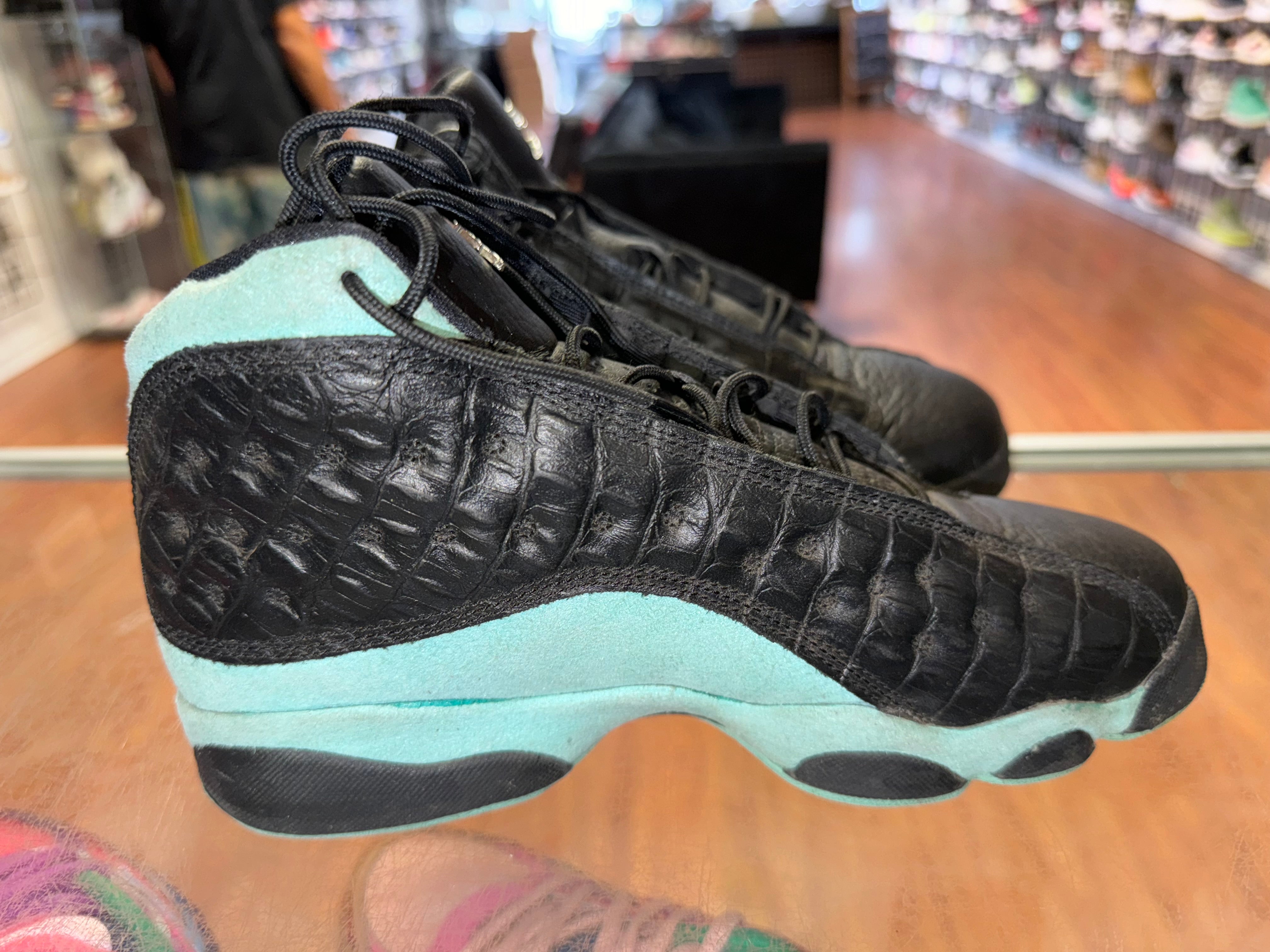 Size 6y Air Jordan 13 "Island Green"