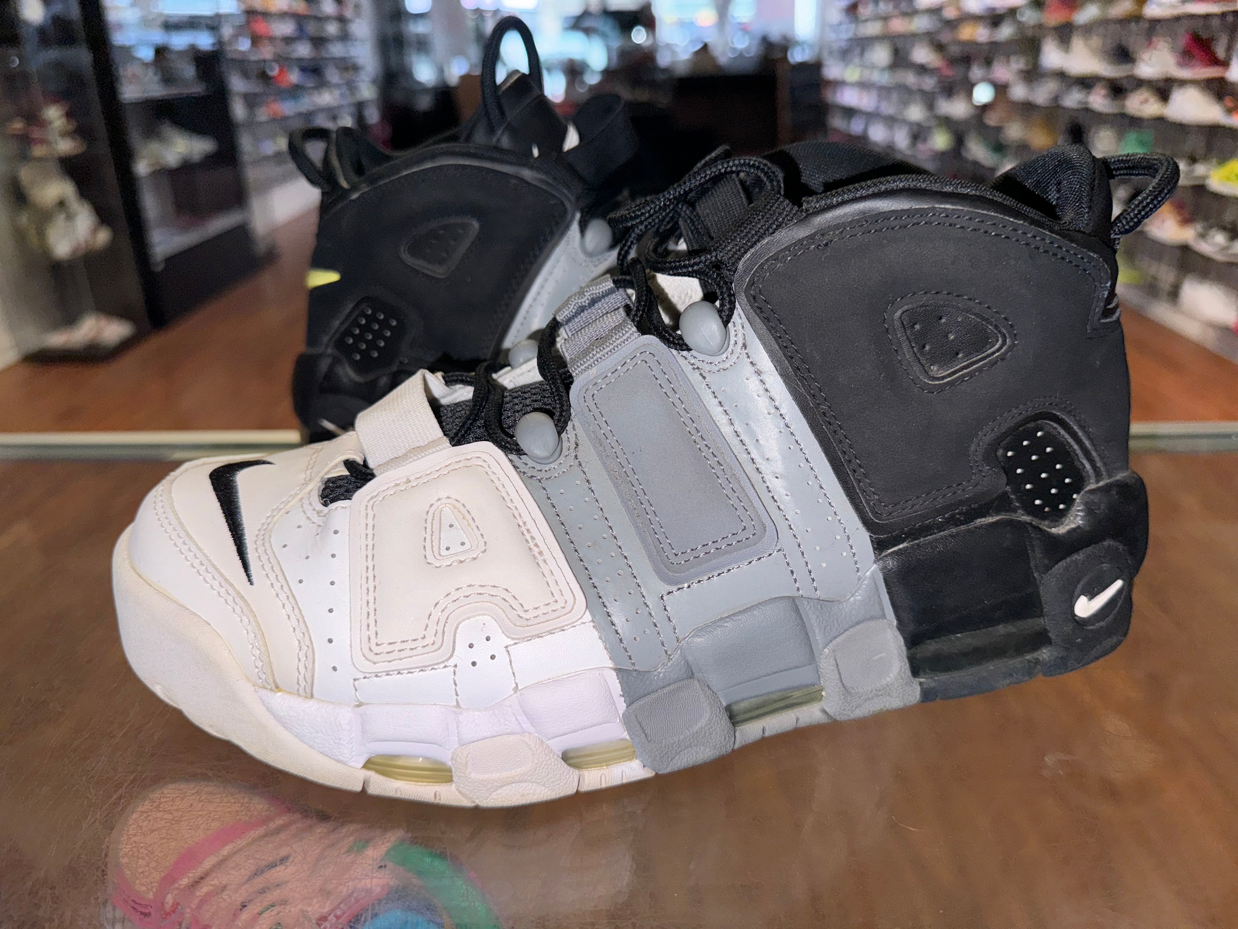 Size 9.5 Air More Uptempo "Tri Color"