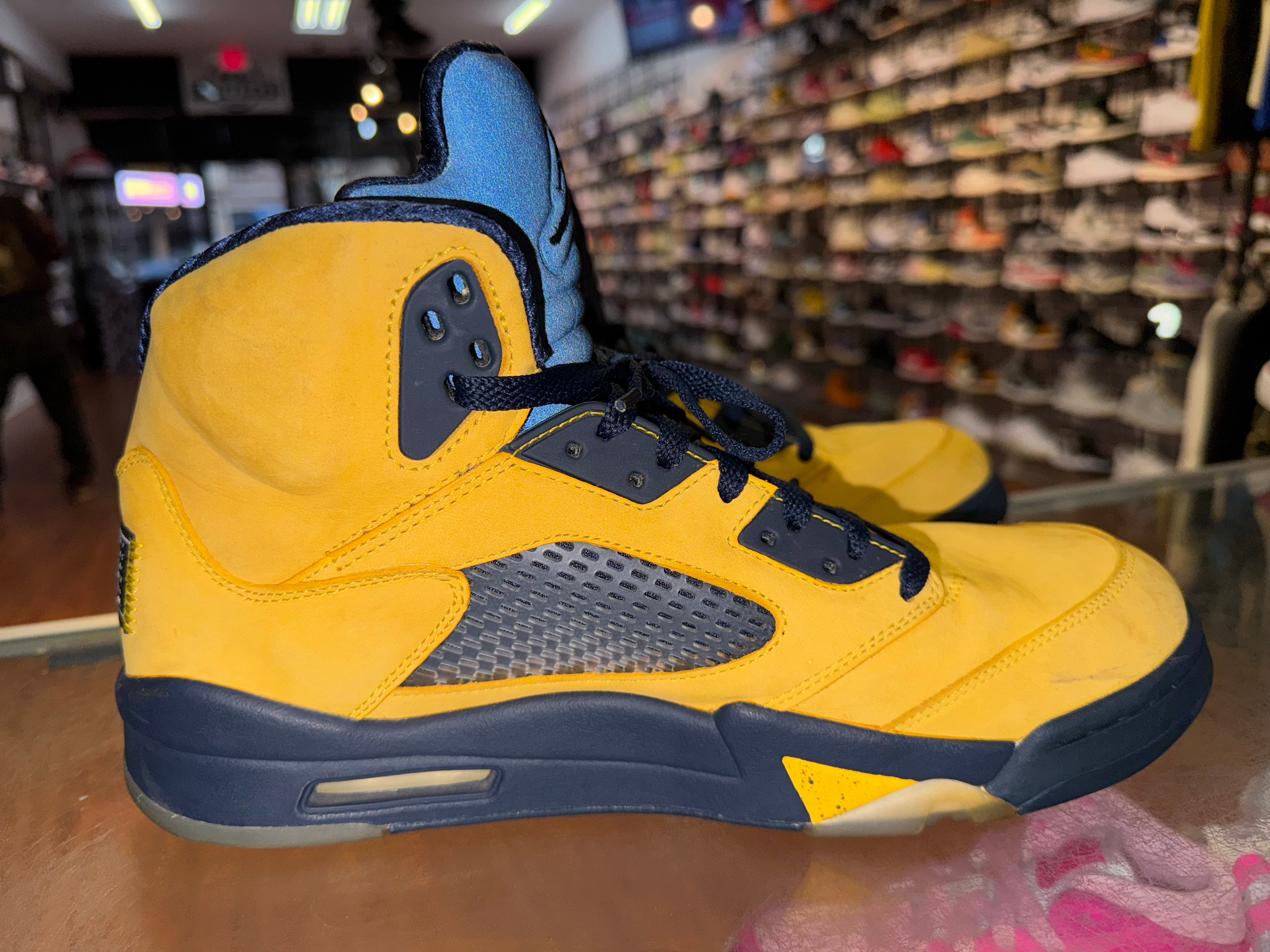 Size 12 Air Jordan 5 “Michigan”