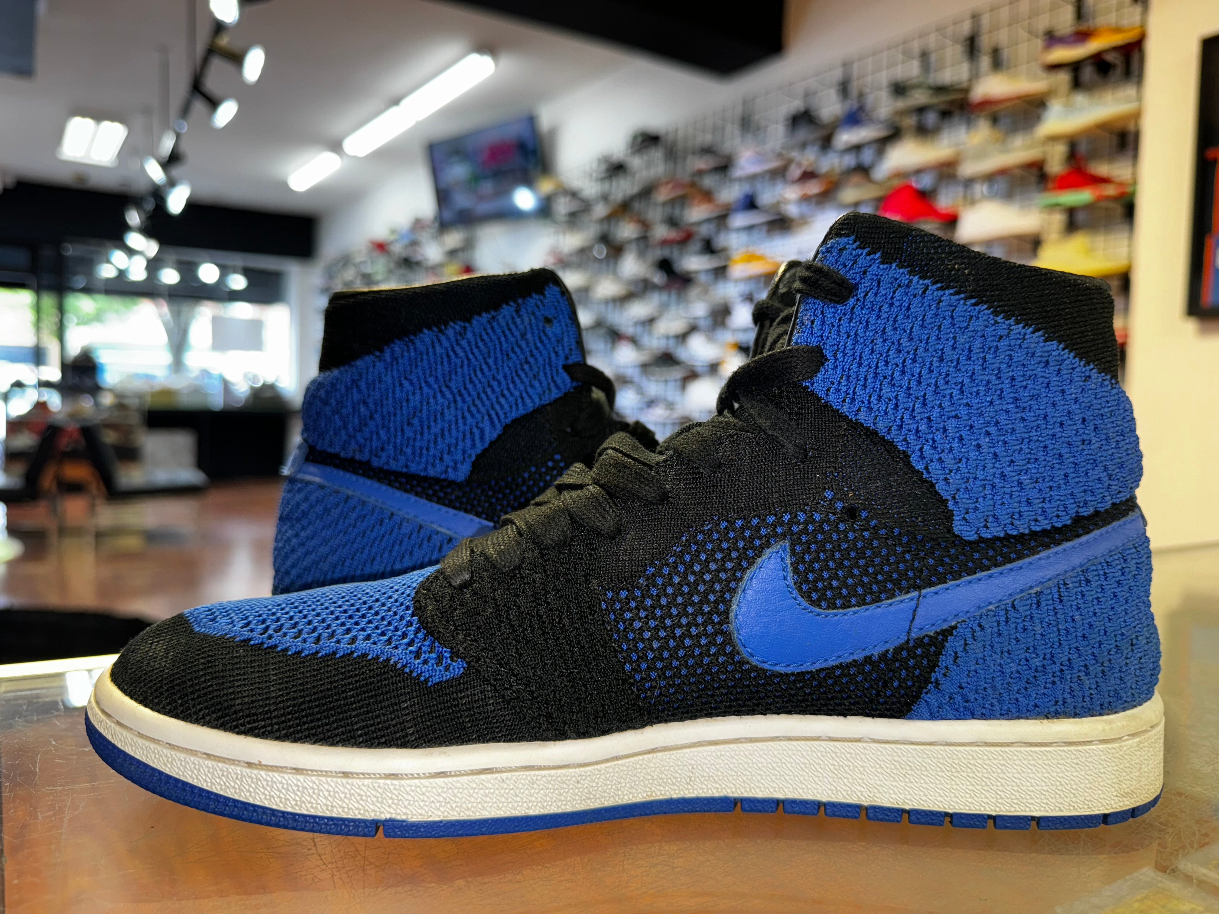 Size 10 Air Jordan 1 Flyknit "Royal"