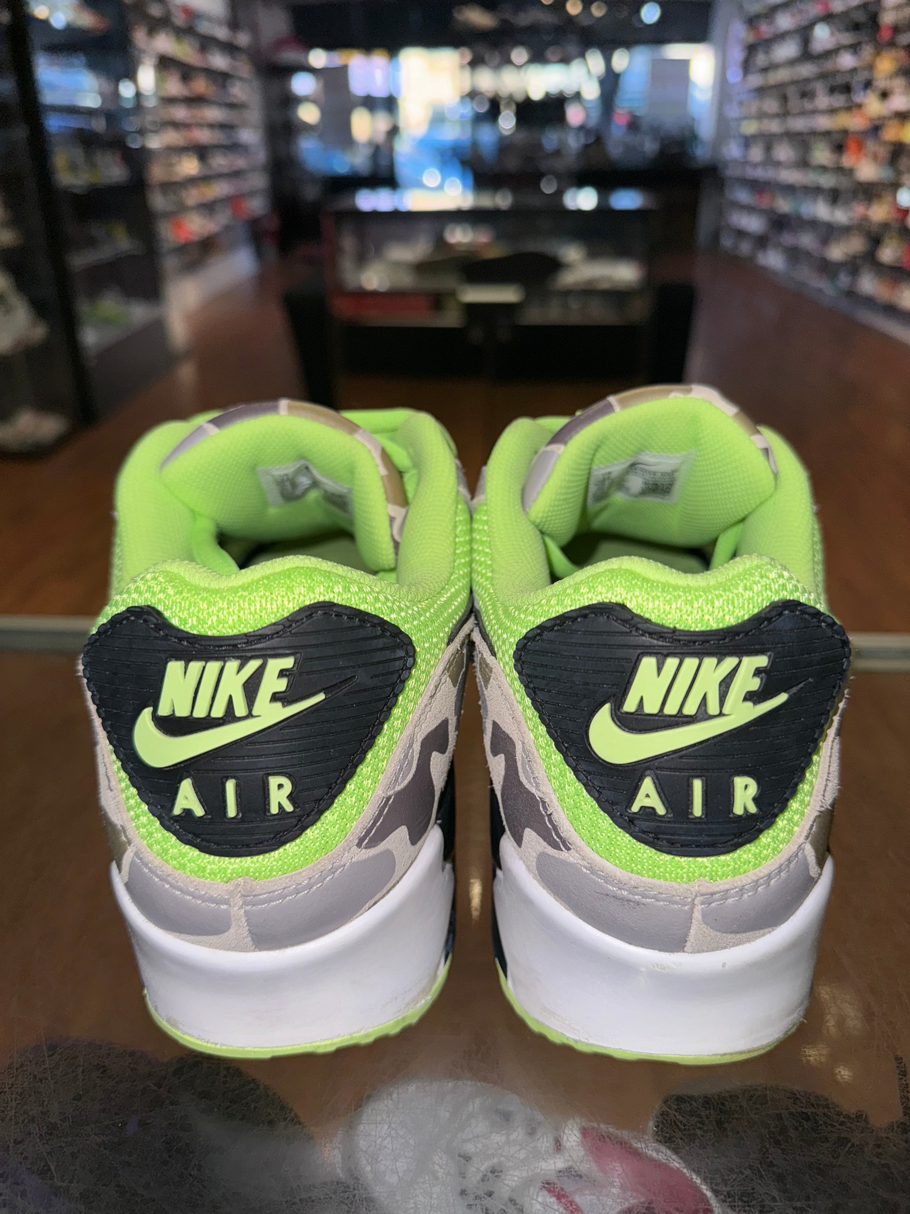 Size 12 Air Max 90 "Green Camo"