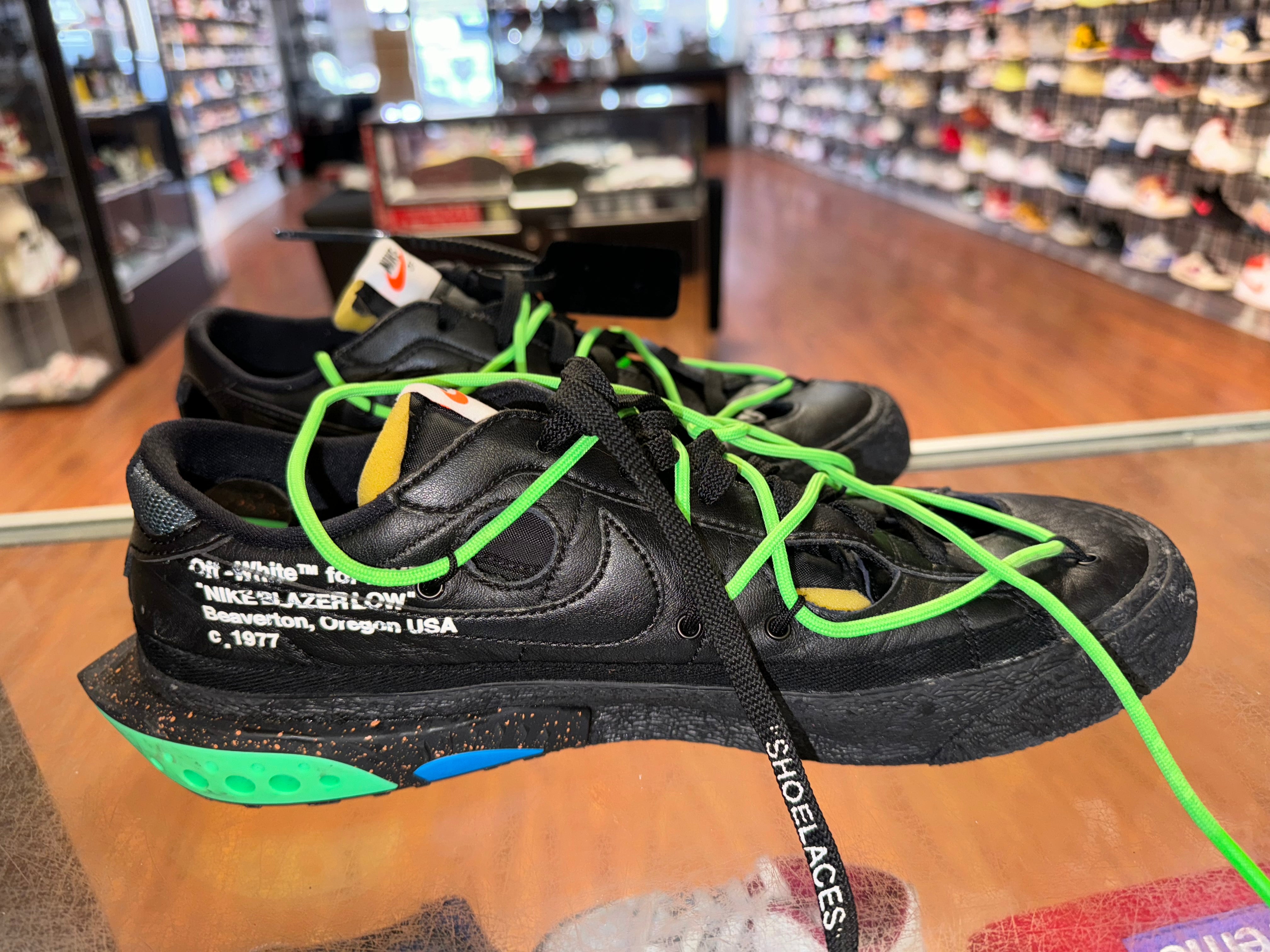 Size 11 Off White Blazer Low “Electric Green”