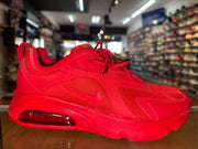 Size 8.5 Air Max 200 "University Red"