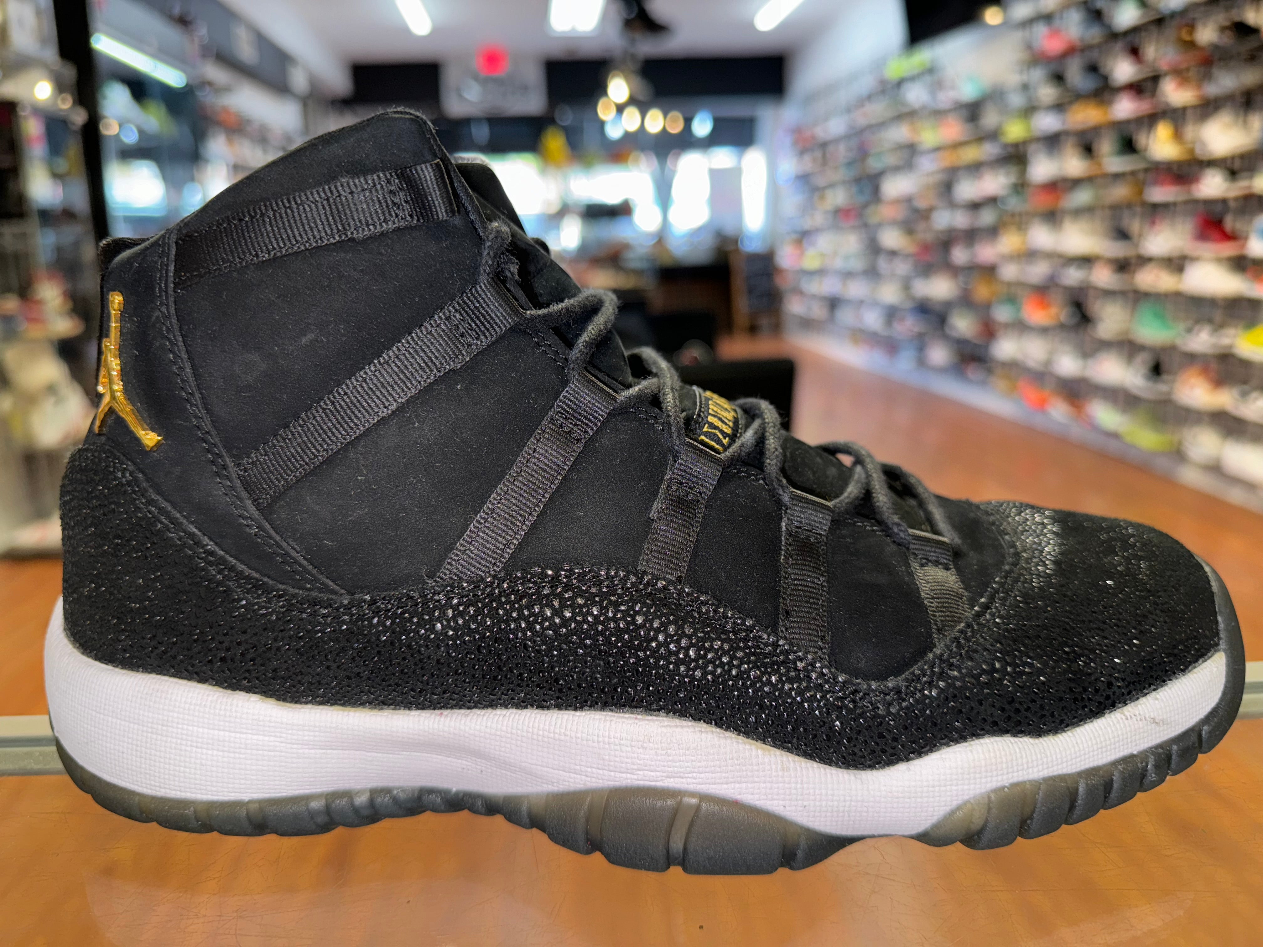 Size 9.5 (11W) Air Jordan 11 Heiress “Black”