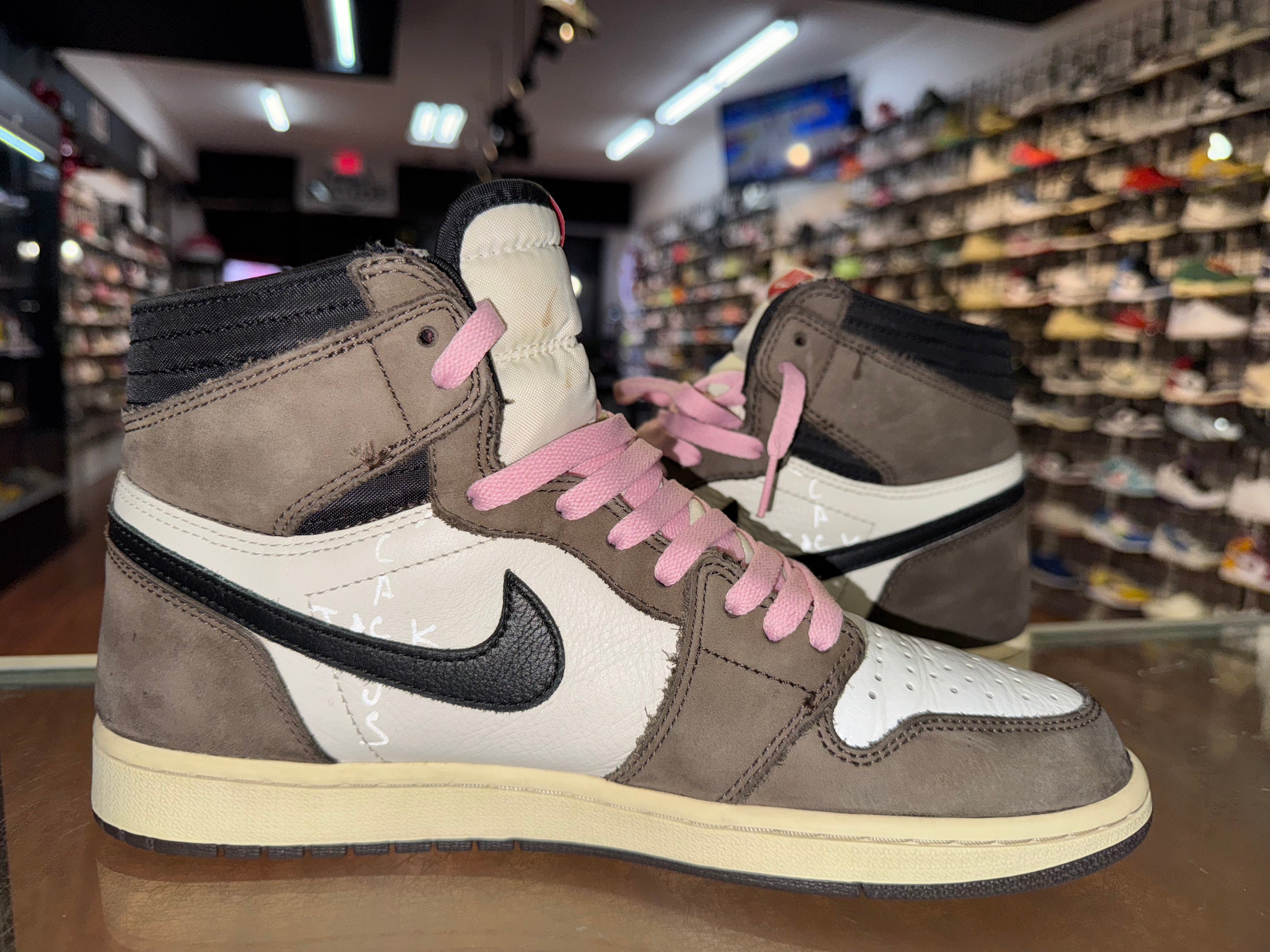 Size 10 Air Jordan 1 Travis Scott "Mocha"