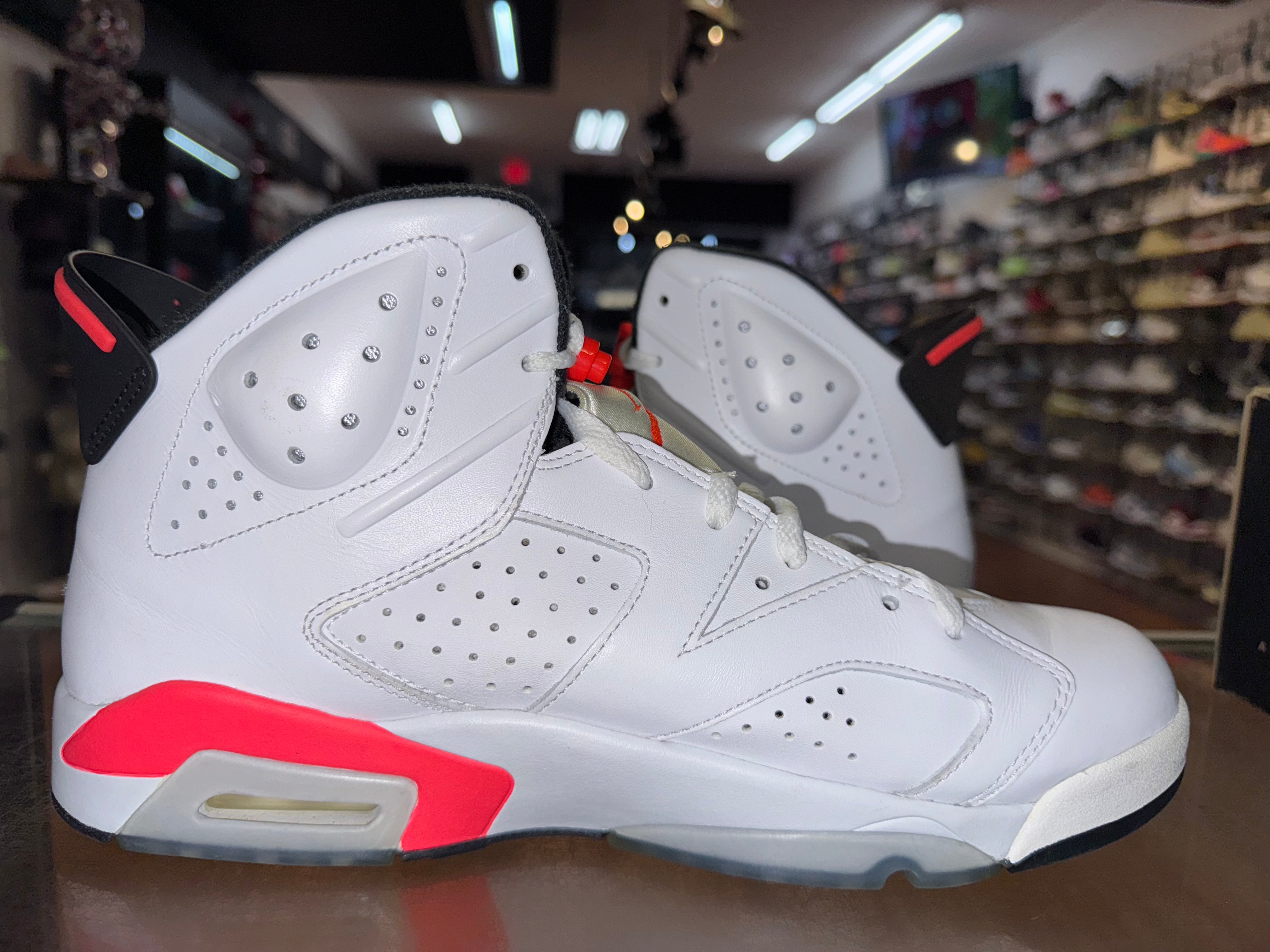 Size 11 Air Jordan 6 "White Infrared"