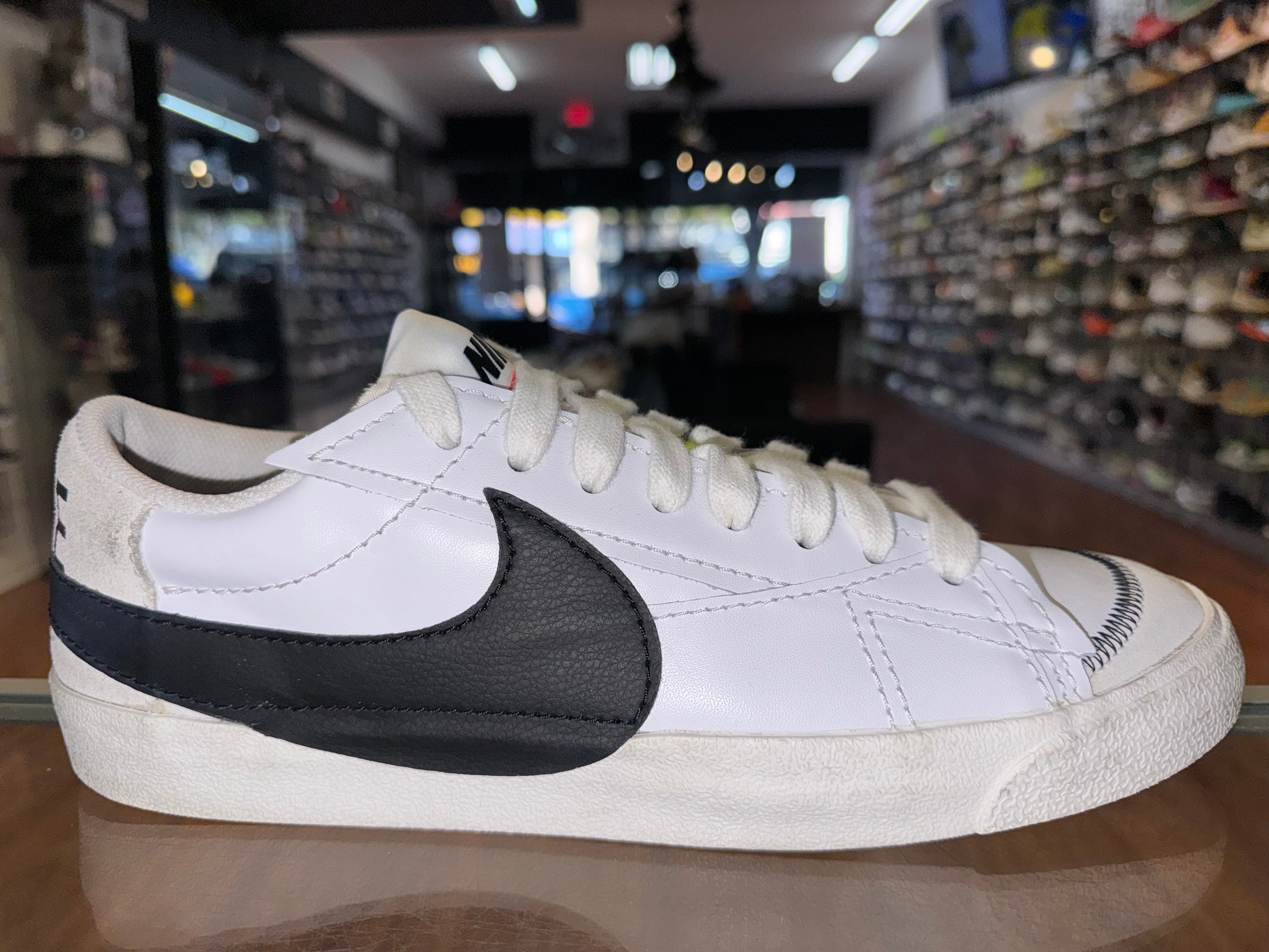 Size 13 Nike Blazer Low Jumbo “Black White”