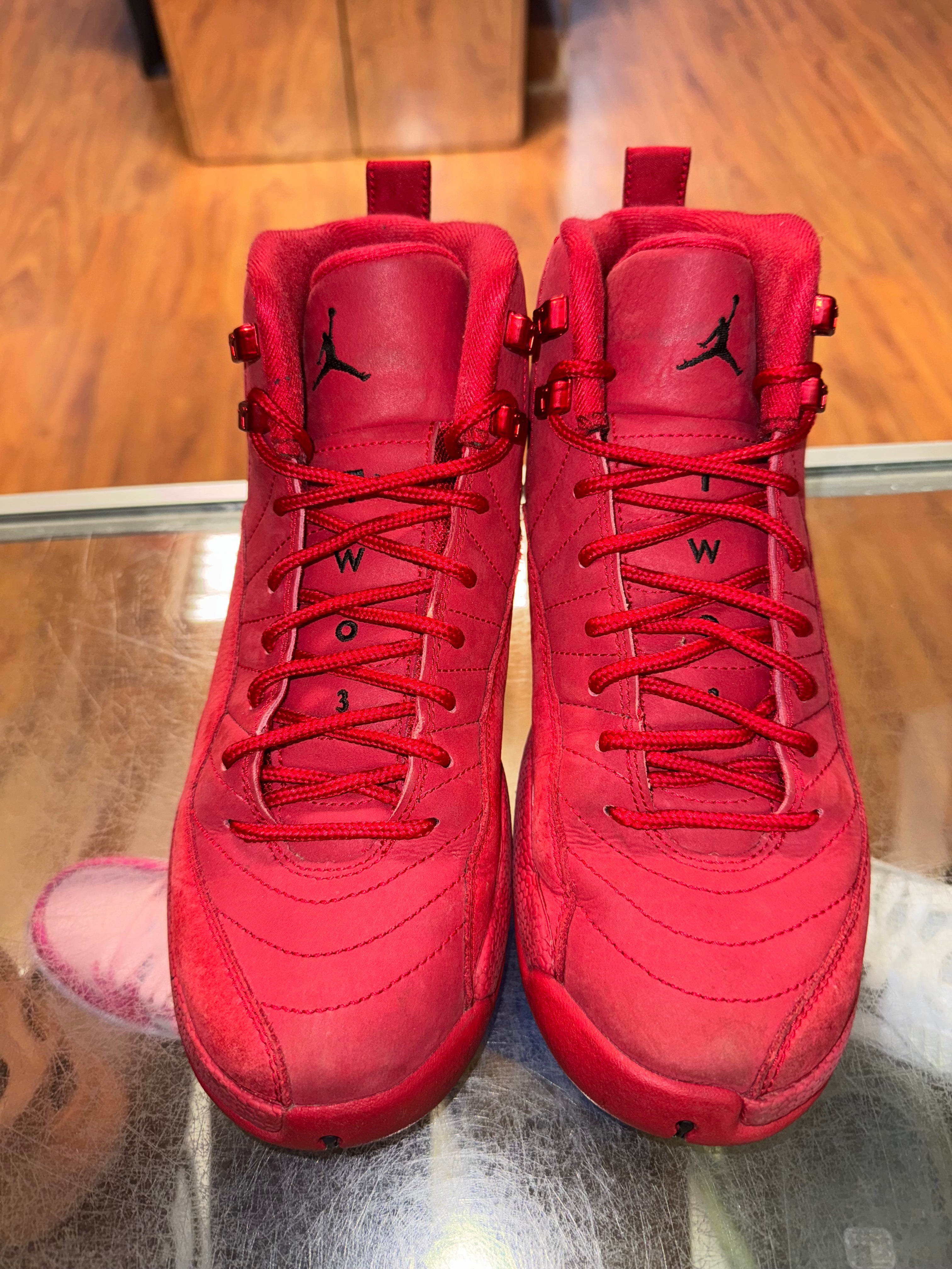 Size 7y Air Jordan 12 “Gym Red”