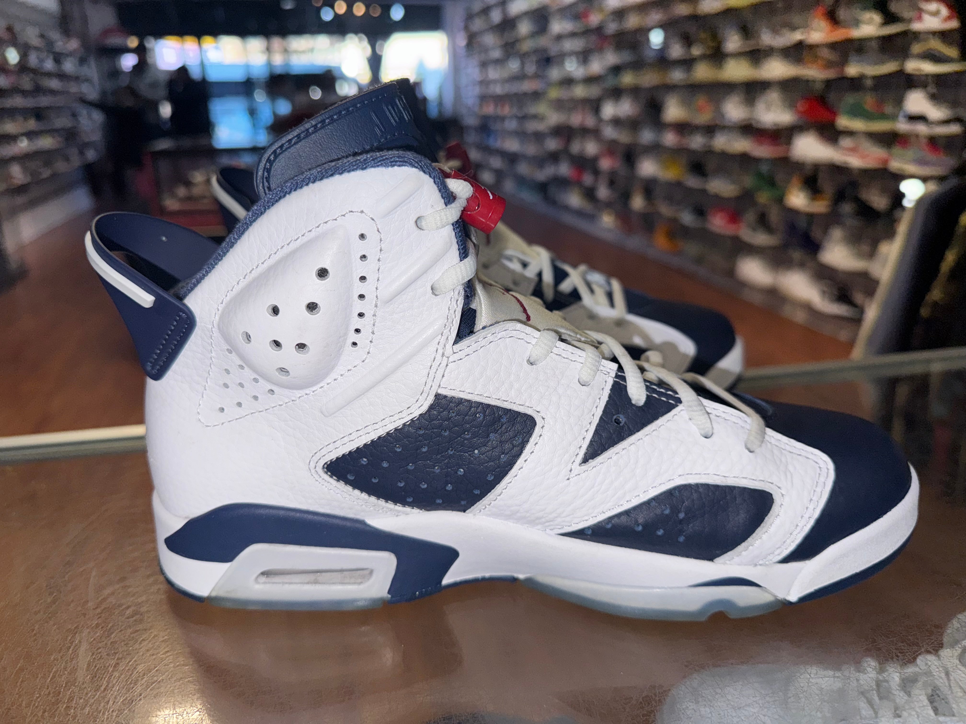 Size 8.5 Air Jordan 6 "Olympic" 2024