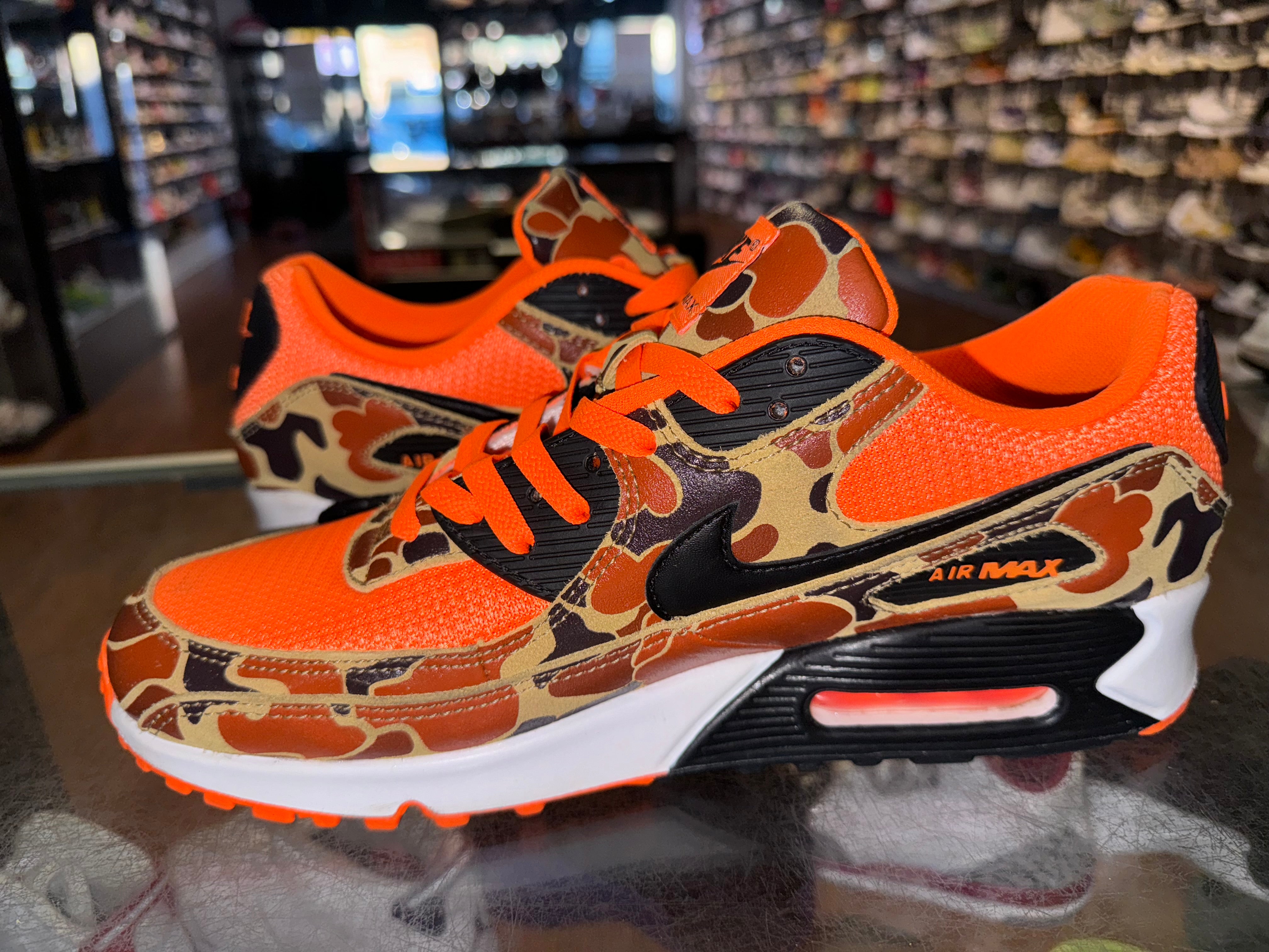 Size 12 Air Max 90 "Duck Camo Orange"