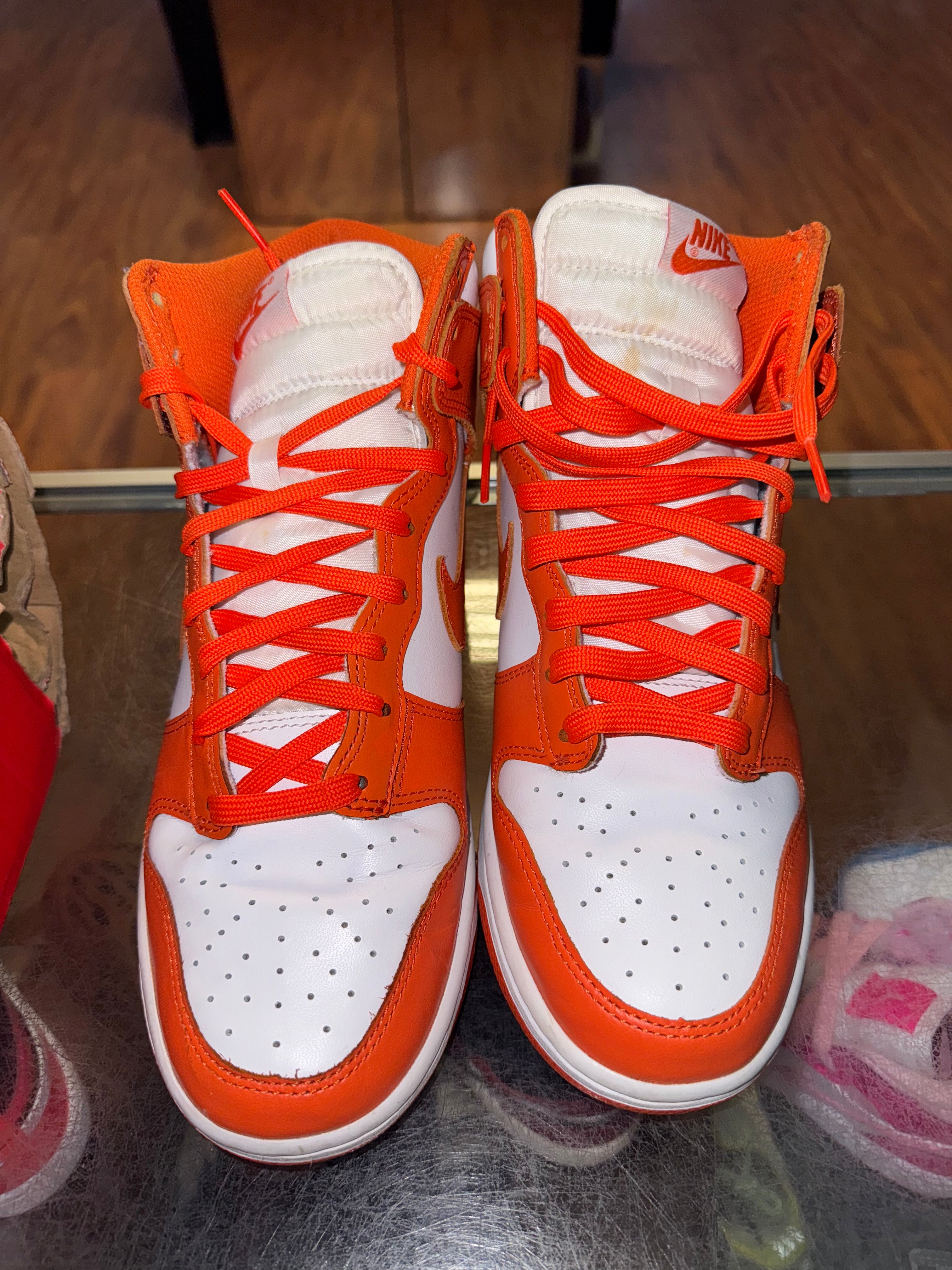 Size 8 Dunk High "Syracuse"