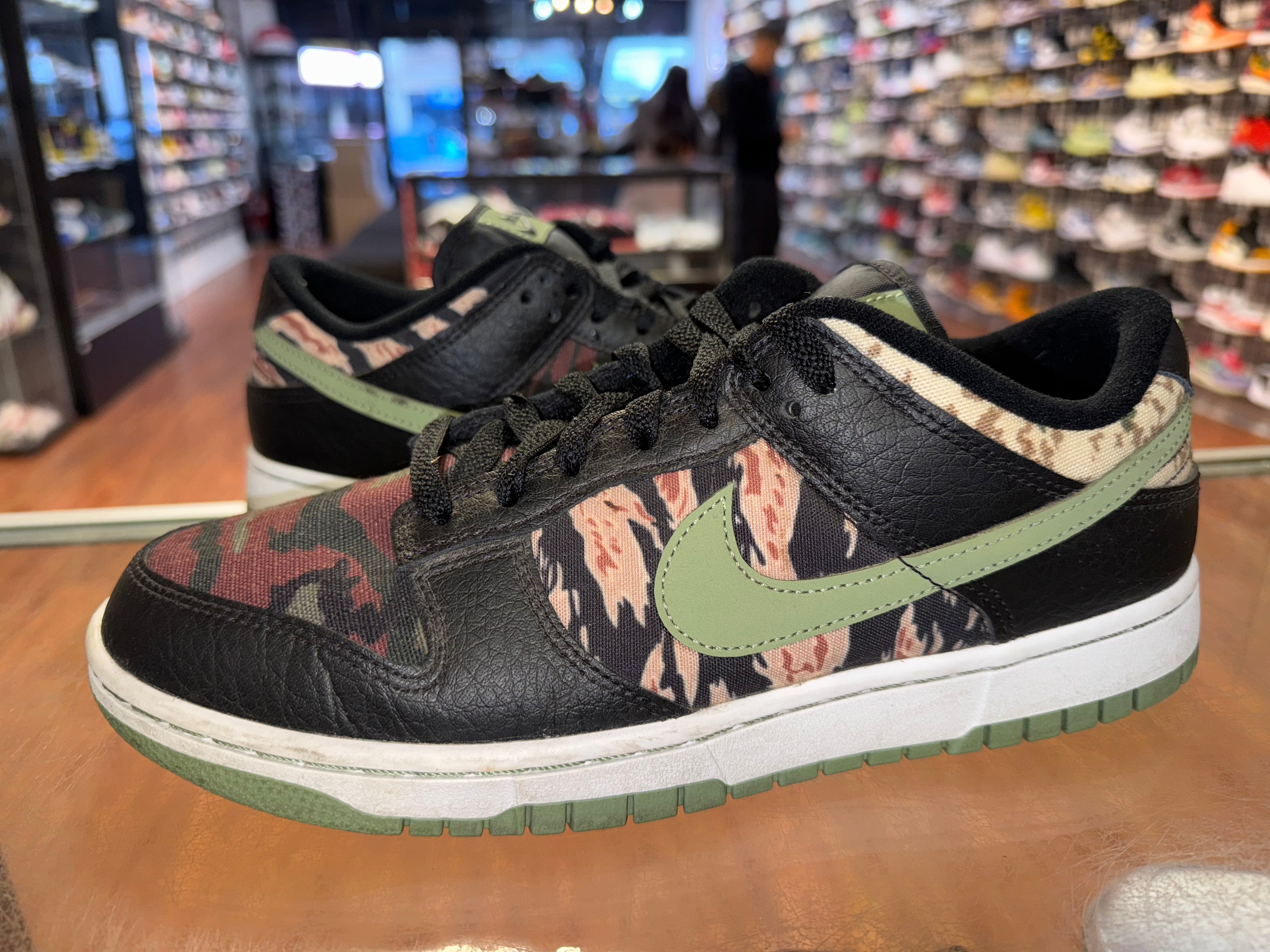 Size 9.5 Dunk Low "Crazy Camo"