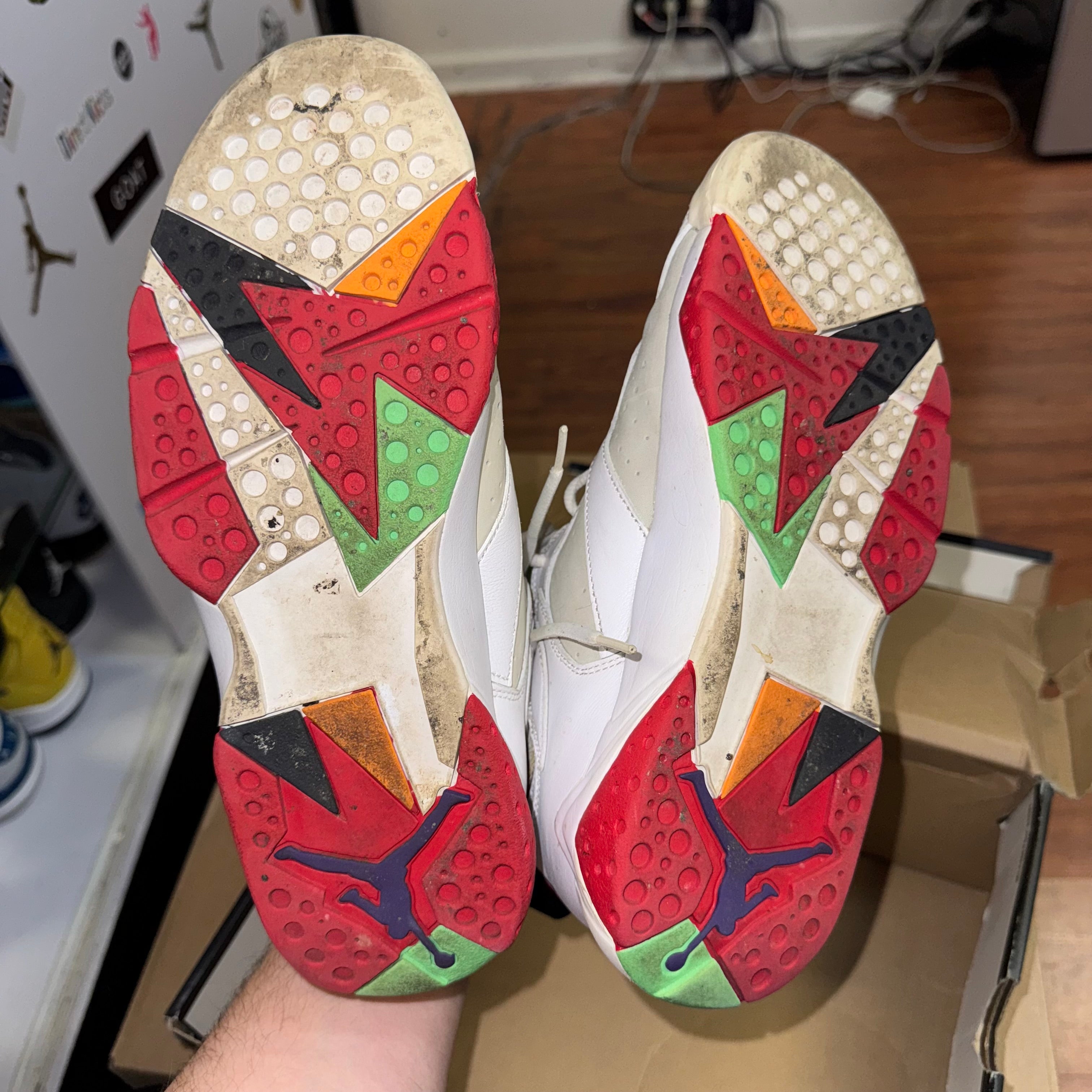 Size 8.5 Air Jordan 7 "Hare"