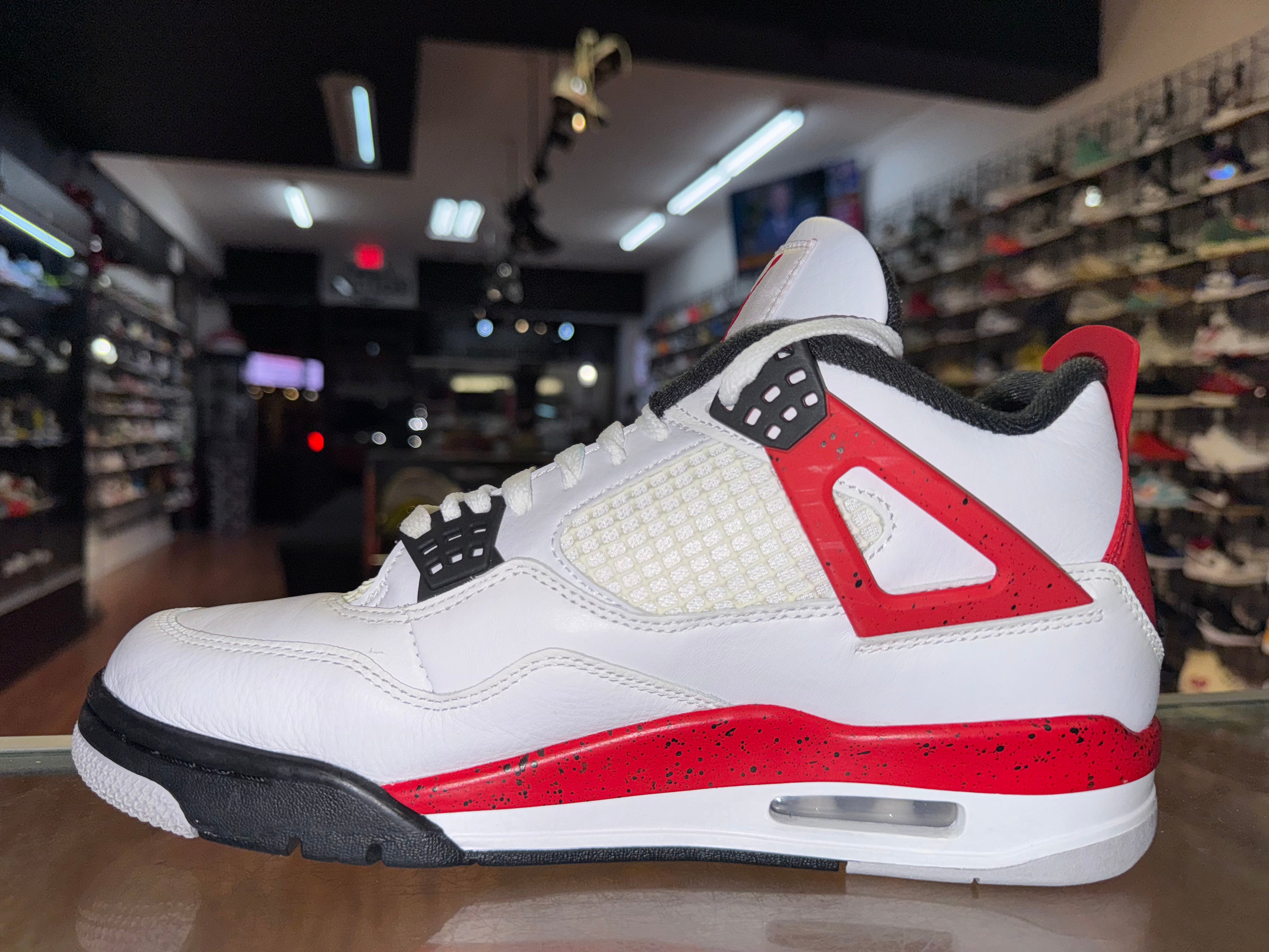 Size 9.5 Air Jordan 4 "Red Cement"