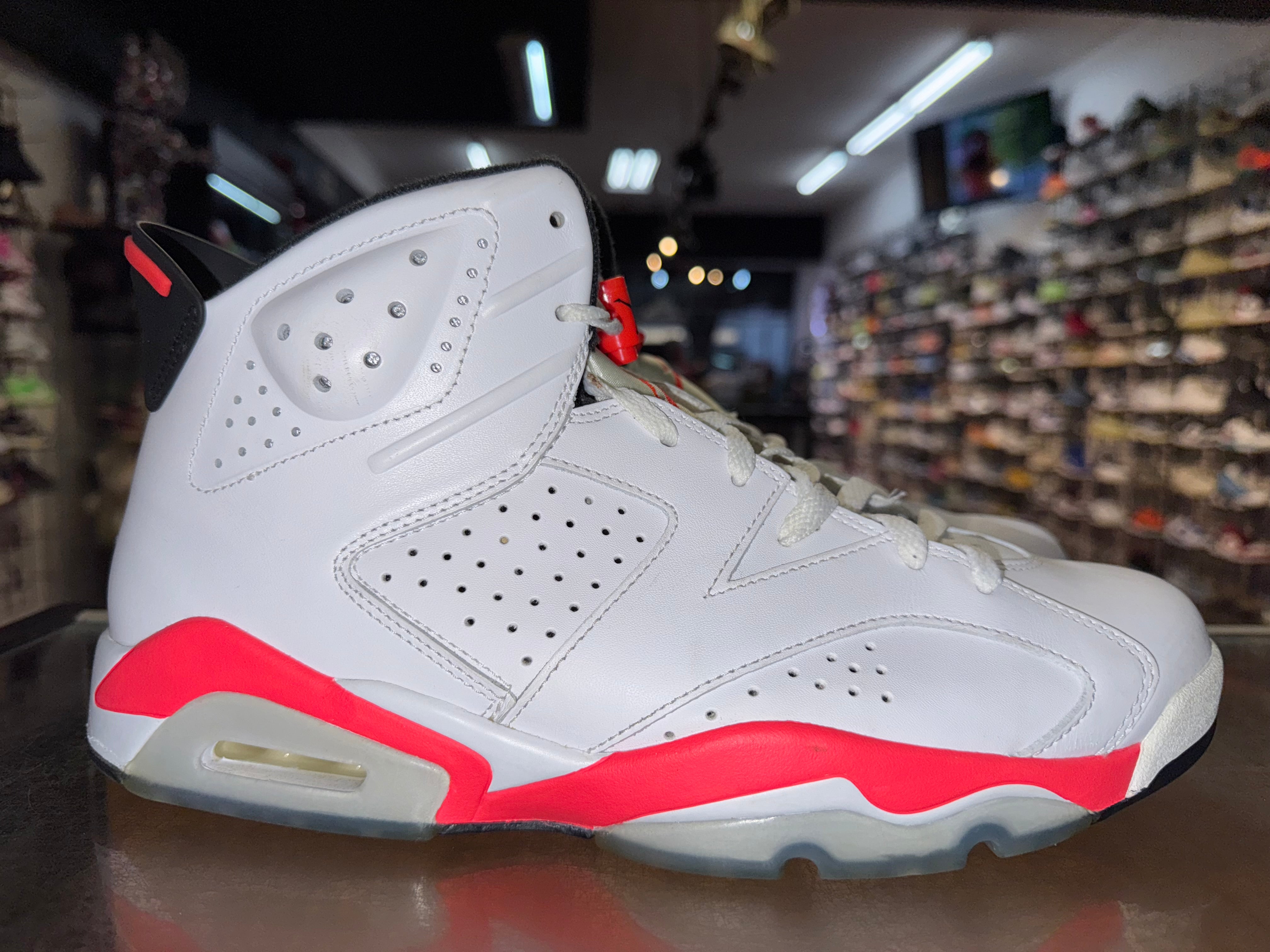 Size 11 Air Jordan 6 "White Infrared"